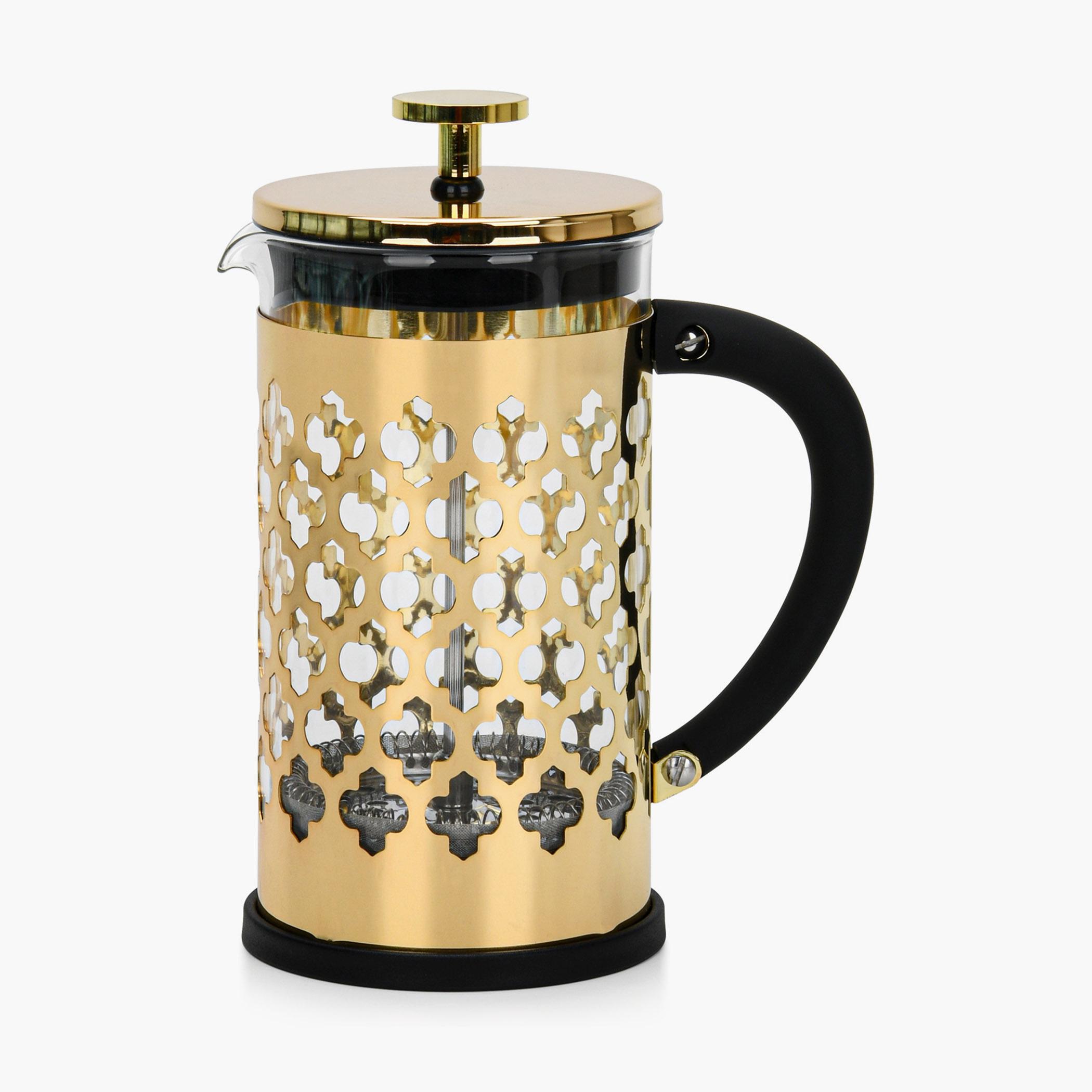 Fissman Amado Series Borosilicate Glass French Press Coffee Maker - 600 ml-household-dining-teaandcoffee-teaandcoffeeaccessories-image-2