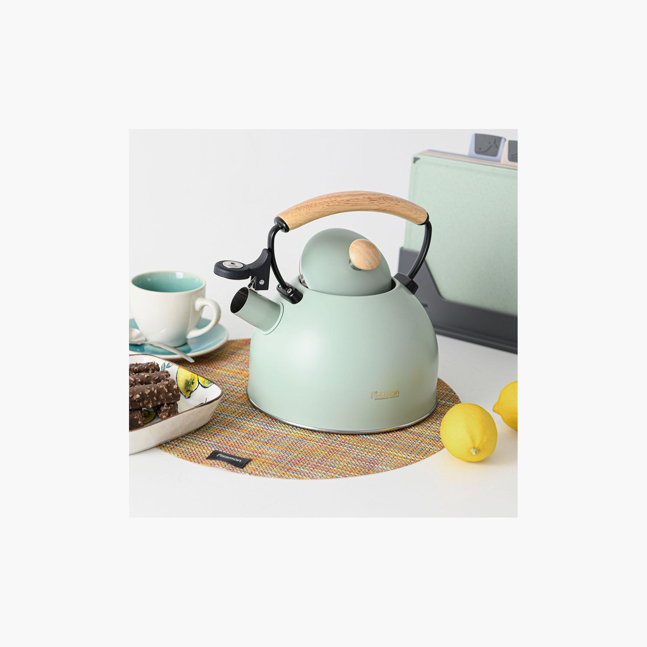 Joyce Stainless Steel Whistling Kettle - 2.5 L-household-dining-teaandcoffee-vacuumflaskscoffeeandteapots-image-4