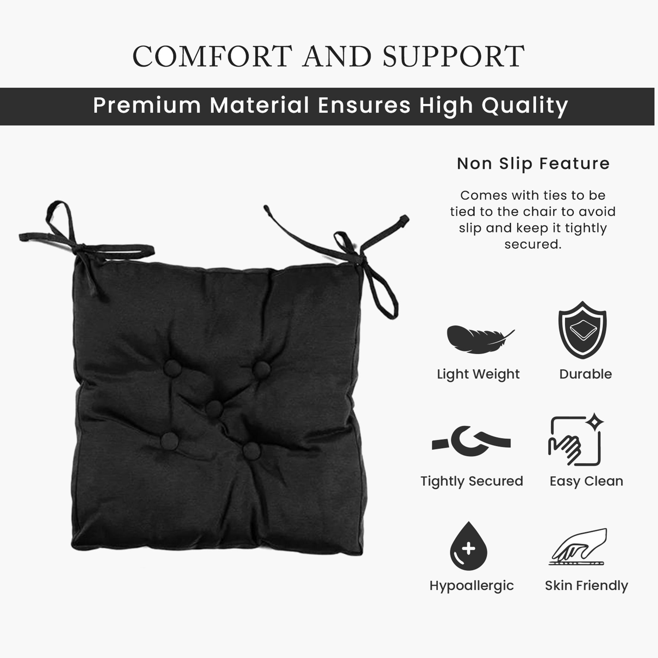 Ultima 4-Piece Quilted Chair Pad Pack - 40x40 cm-hbxdecorandfurnishings-homefurnishings-cushionsandcovers-chaircovers-image-4
