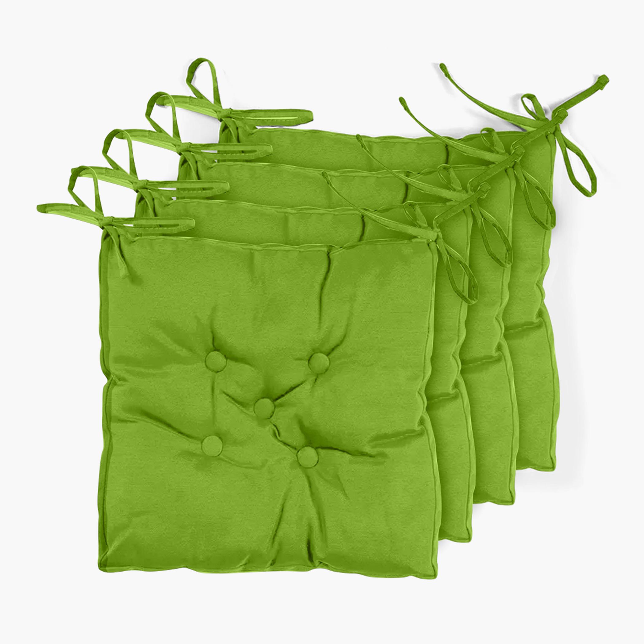 Ultima 4-Piece Quilted Chair Pad Pack - 40x40 cm-hbxdecorandfurnishings-homefurnishings-cushionsandcovers-chaircovers-image-1