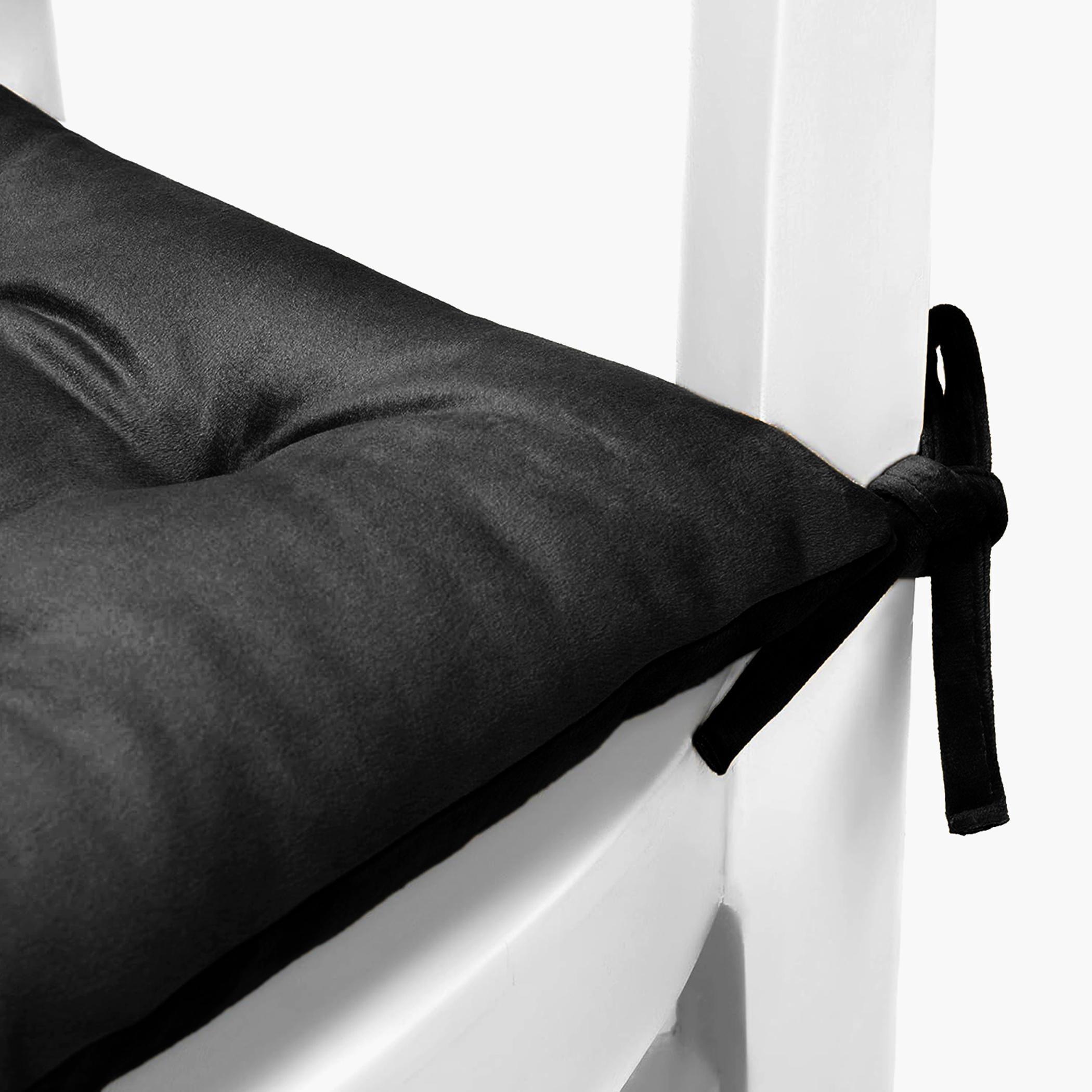 Ultima 4-piece Velvet Chair Pad - 40x40x3 cm-hbxdecorandfurnishings-homefurnishings-cushionsandcovers-chaircovers-image-4