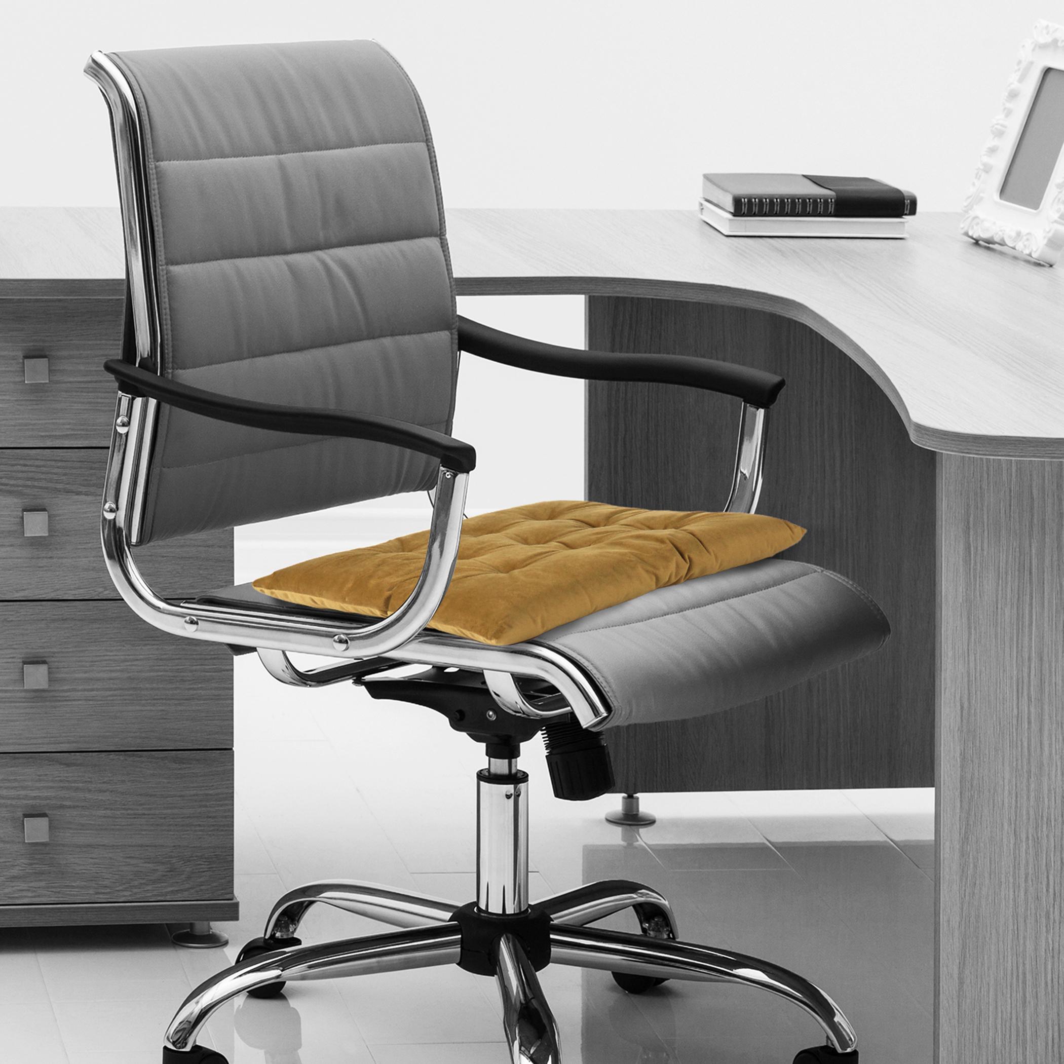 Ultima 4-piece Velvet Chair Pad - 40x40x3 cm-hbxdecorandfurnishings-homefurnishings-cushionsandcovers-chaircovers-image-2