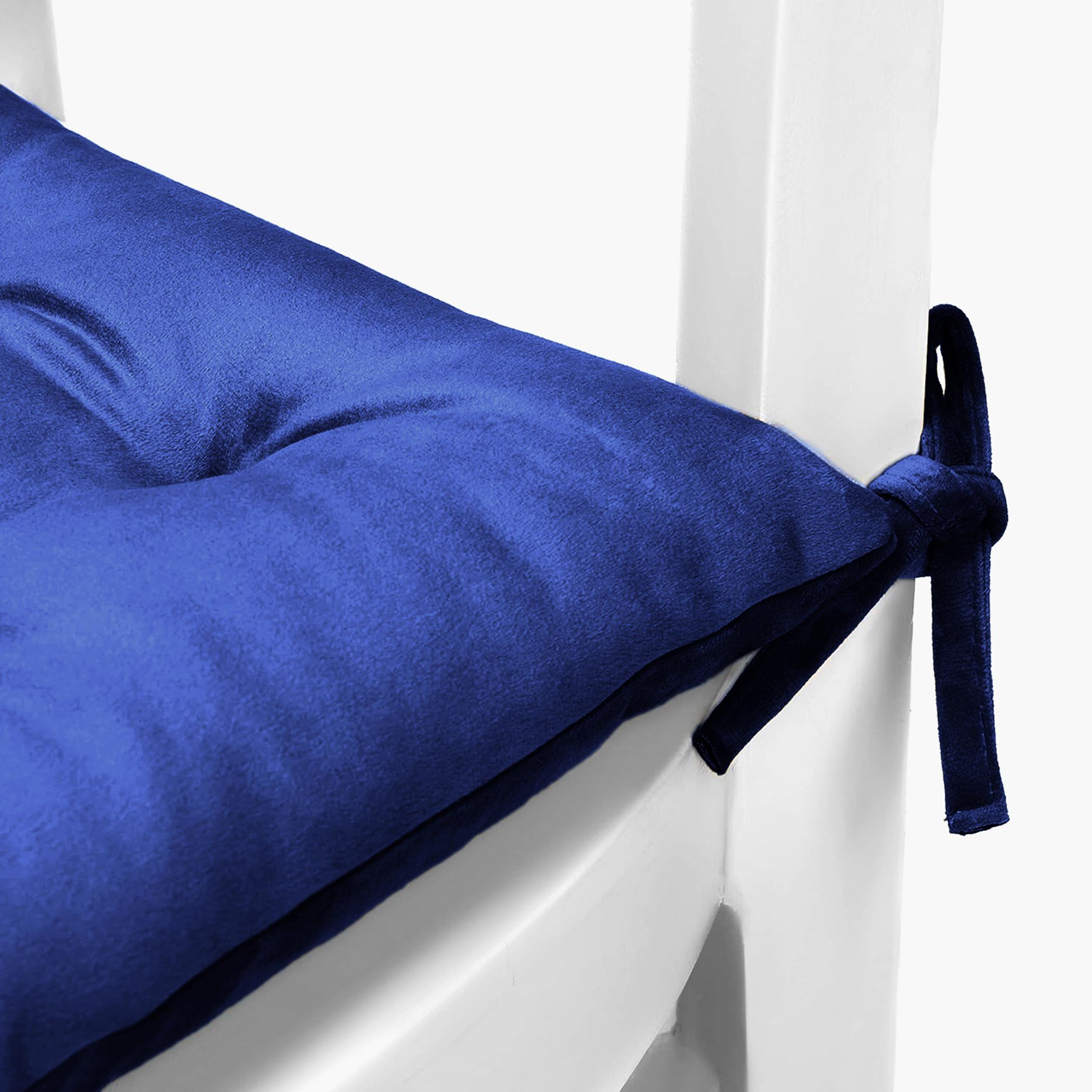 Ultima 4-piece Velvet Chair Pad - 40x40x3 cm-hbxdecorandfurnishings-homefurnishings-cushionsandcovers-chaircovers-image-4