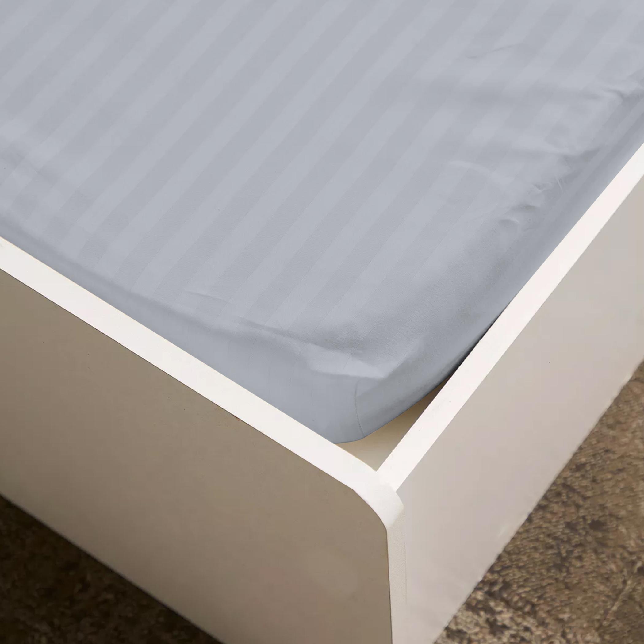 طقم شرشف مطاطي فردي مخطط قطعتين من ألتيما - 90x200+20 سم-hbxhomeware-bedding-fittedsheets-image-5