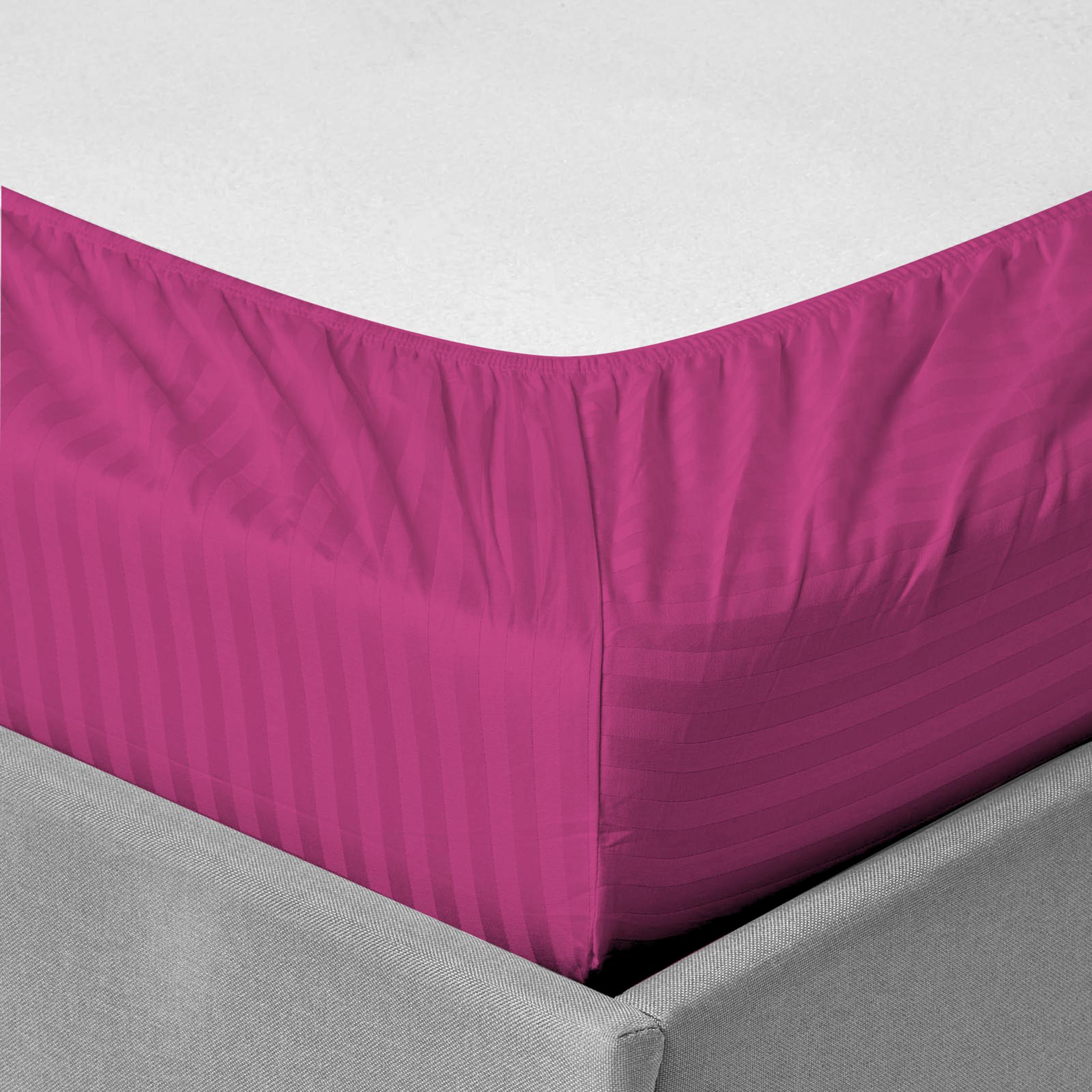 طقم شرشف مطاطي فردي مخطط قطعتين من ألتيما - 90x200+20 سم-hbxhomeware-bedding-fittedsheets-image-3