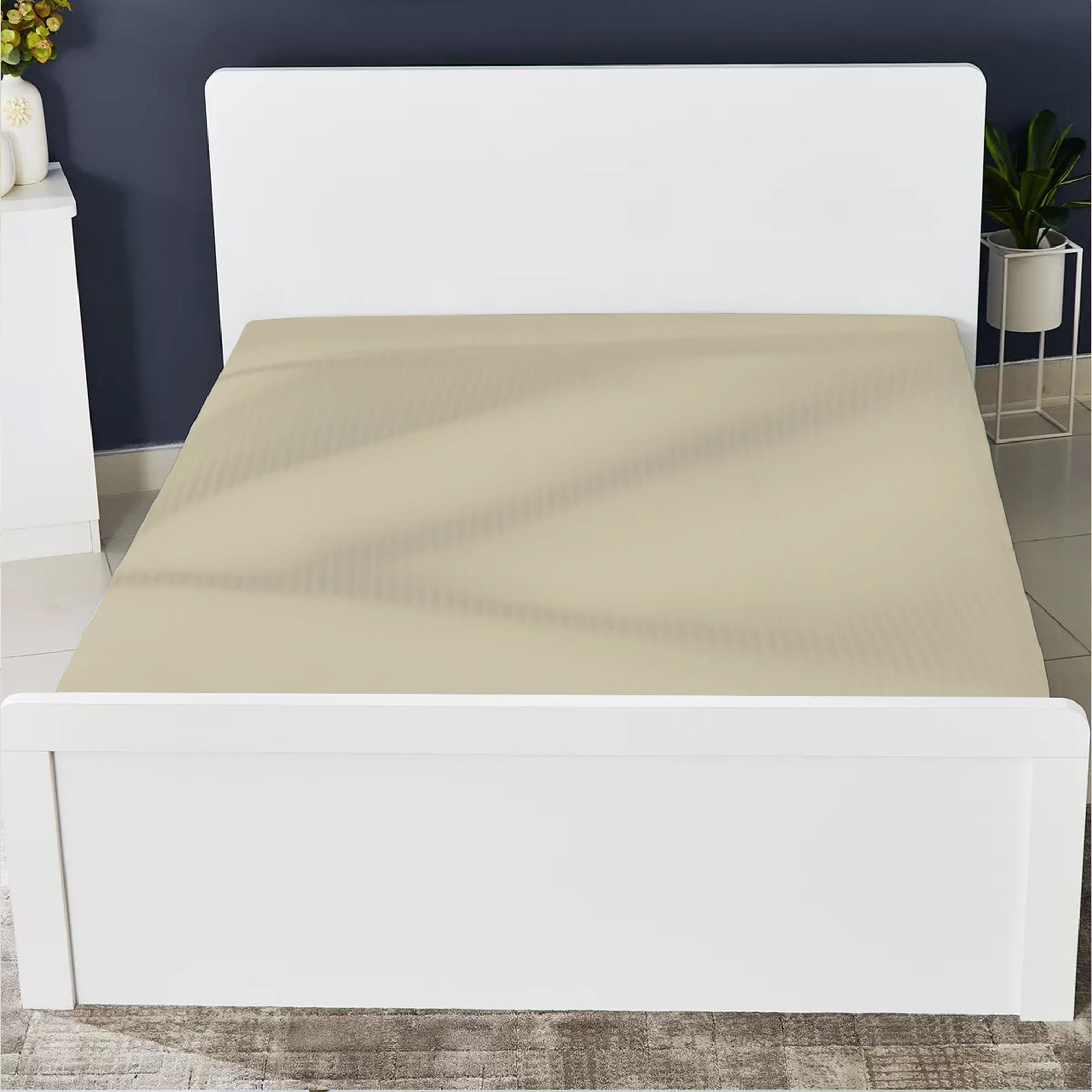 طقم شرشف مطّاطي كوين مخطط 3 قطع من ألتيما - 160x200+30 سم-hbxhomeware-bedding-fittedsheets-image-1