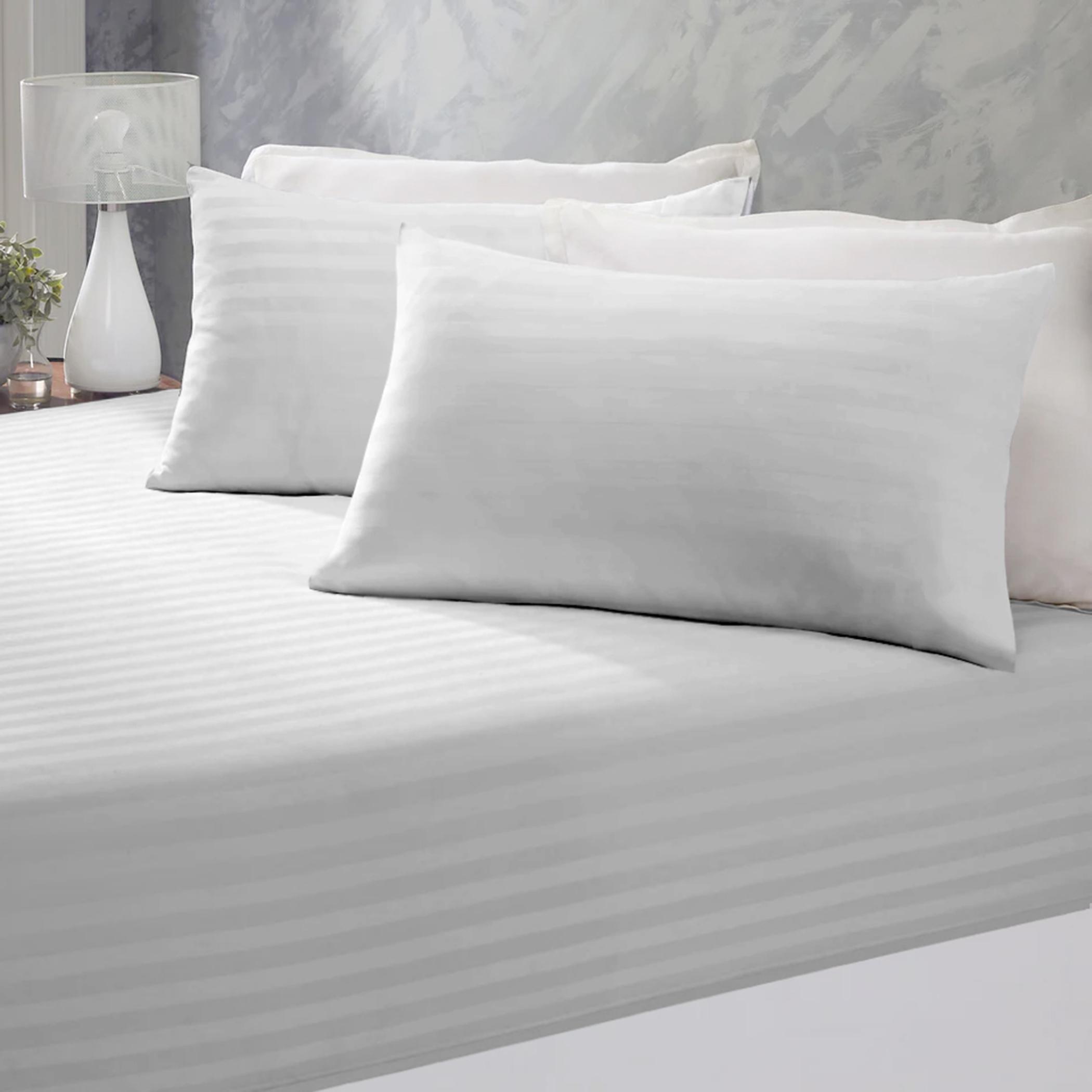 طقم شرشف مطّاطي كينج مخطط 3 قطع من ألتيما - 180x200+30 سم-hbxhomeware-bedding-fittedsheets-image-2