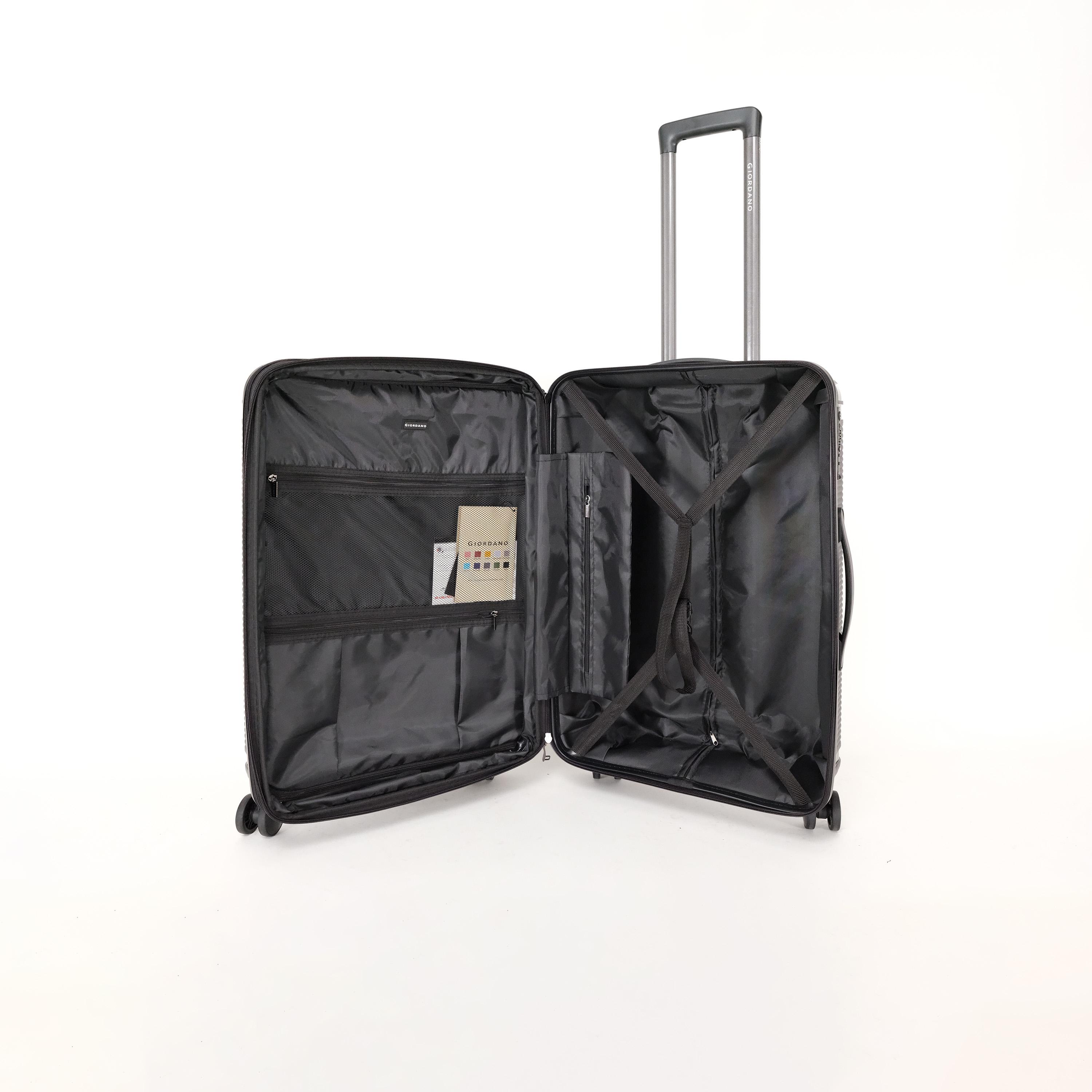Giordano League Set of 3 Polypropylene Hard Sided 4-Wheeler Spinner Trolley Bag with TSA Lock  | GR011/3-travel-luggagesandbags-luggage-image-7