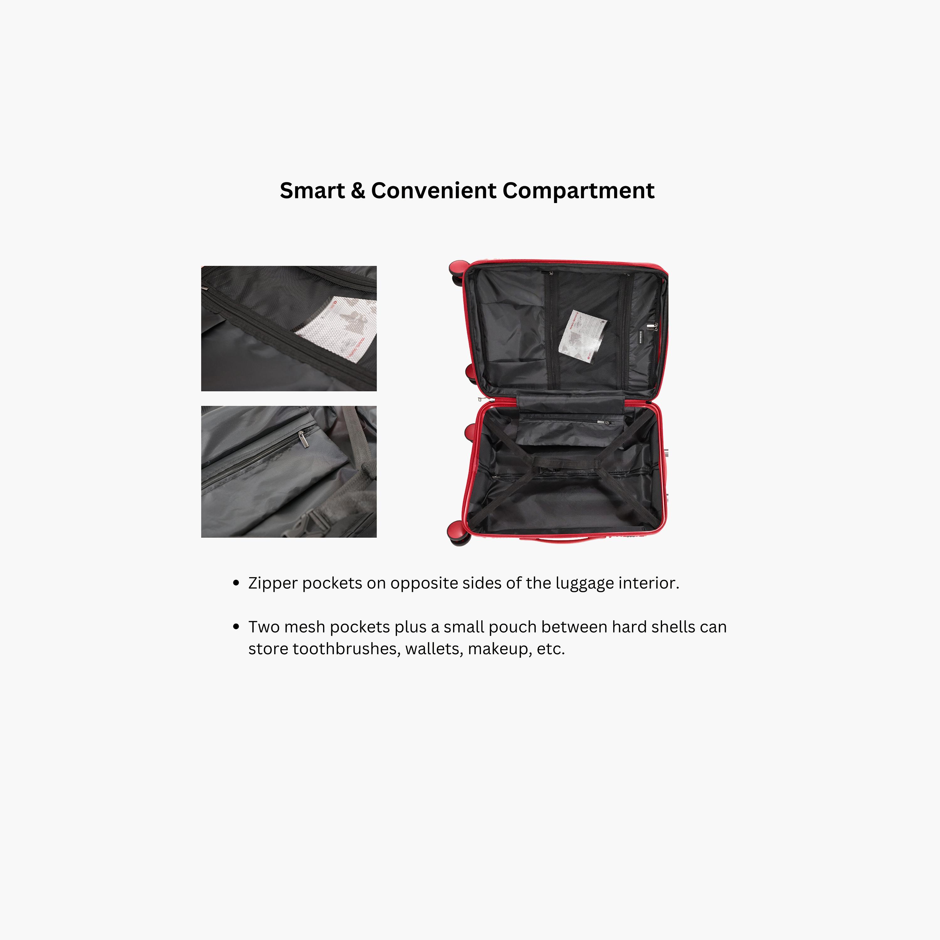 Giordano League Set of 3 Polypropylene Hard Sided 4-Wheeler Spinner Trolley Bag with TSA Lock  | GR011/3-travel-luggagesandbags-luggage-image-23