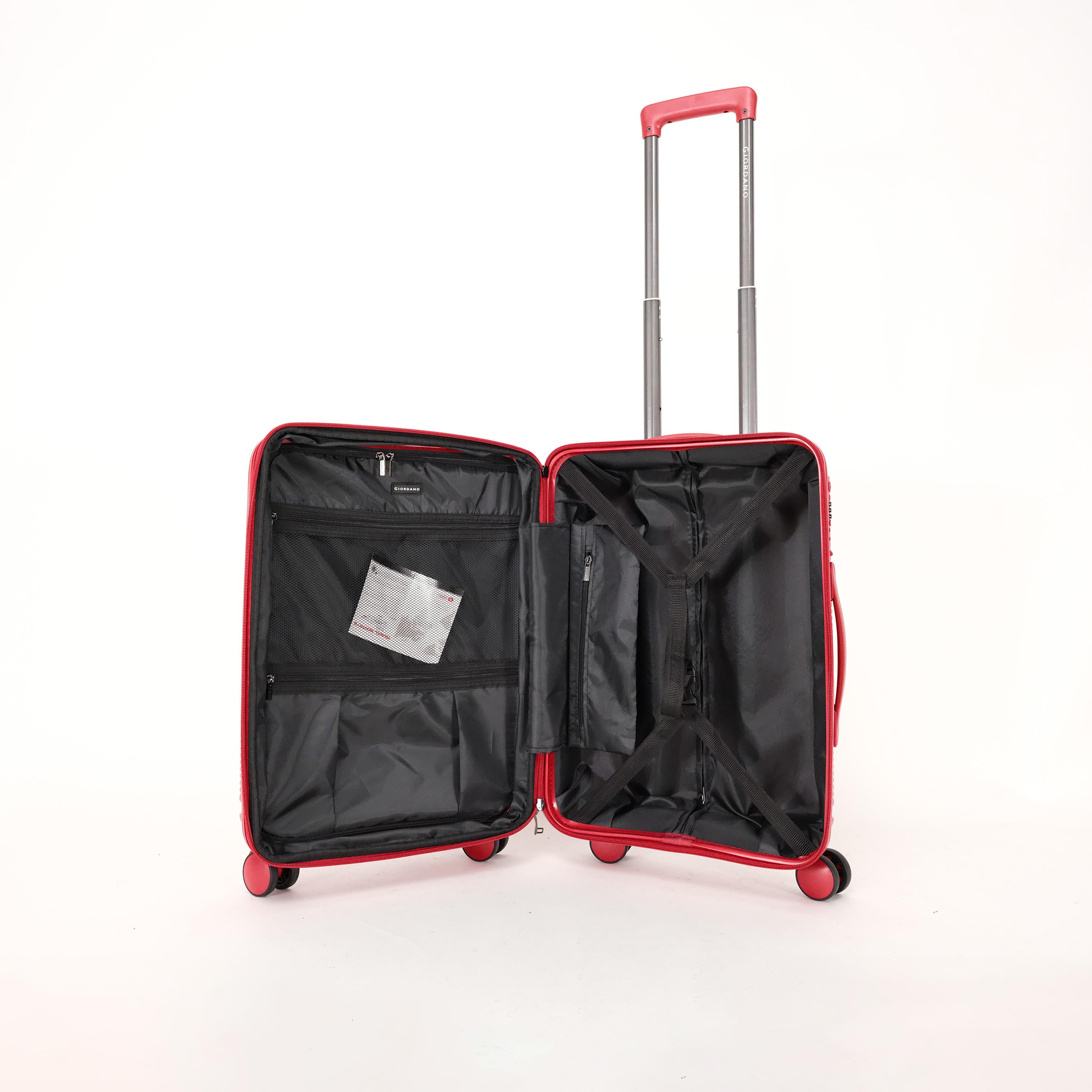 Giordano League Set of 3 Polypropylene Hard Sided 4-Wheeler Spinner Trolley Bag with TSA Lock  | GR011/3-travel-luggagesandbags-luggage-image-26
