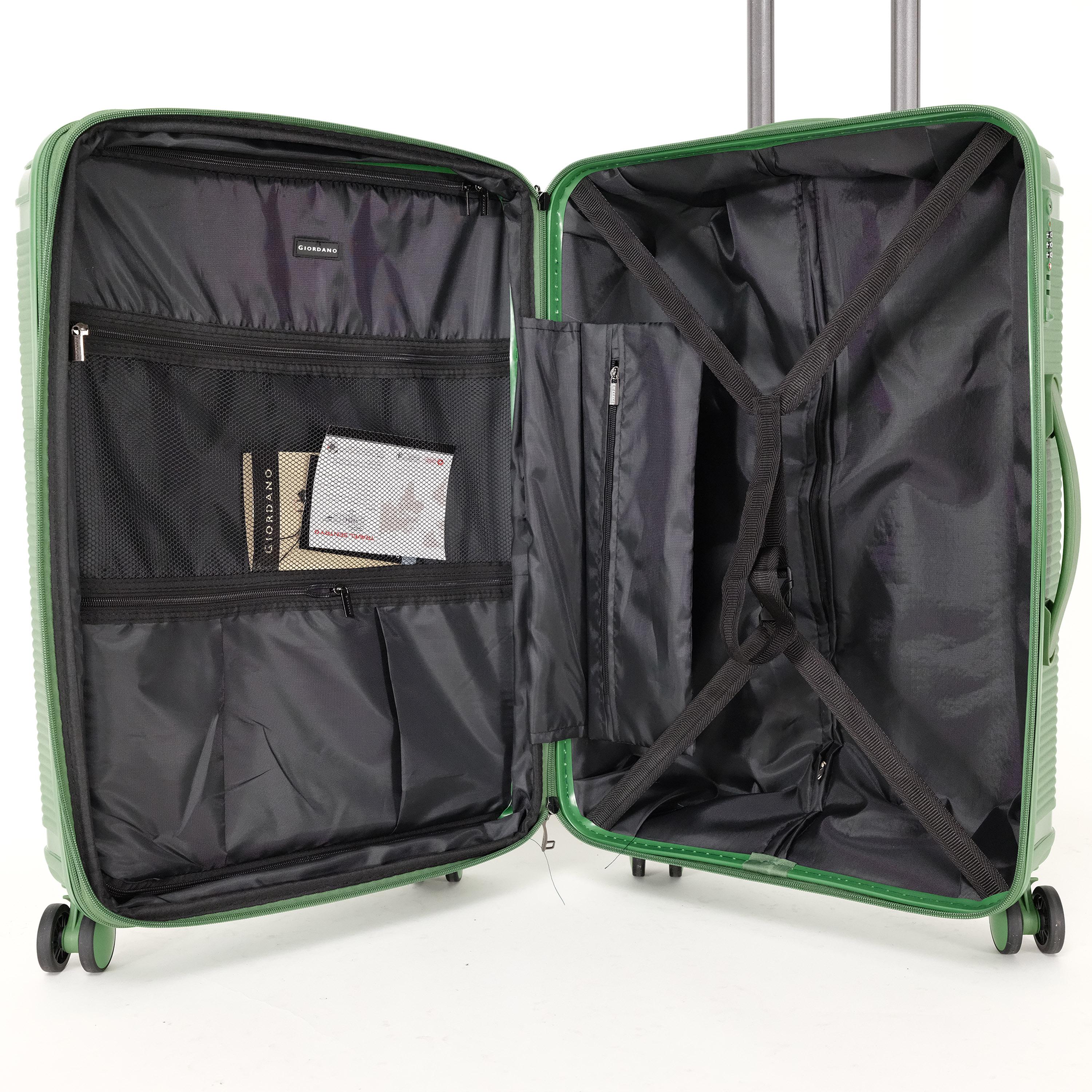 Giordano League Set of 3 Polypropylene Hard Sided 4-Wheeler Spinner Trolley Bag with TSA Lock  | GR011/3-travel-luggagesandbags-luggage-image-35