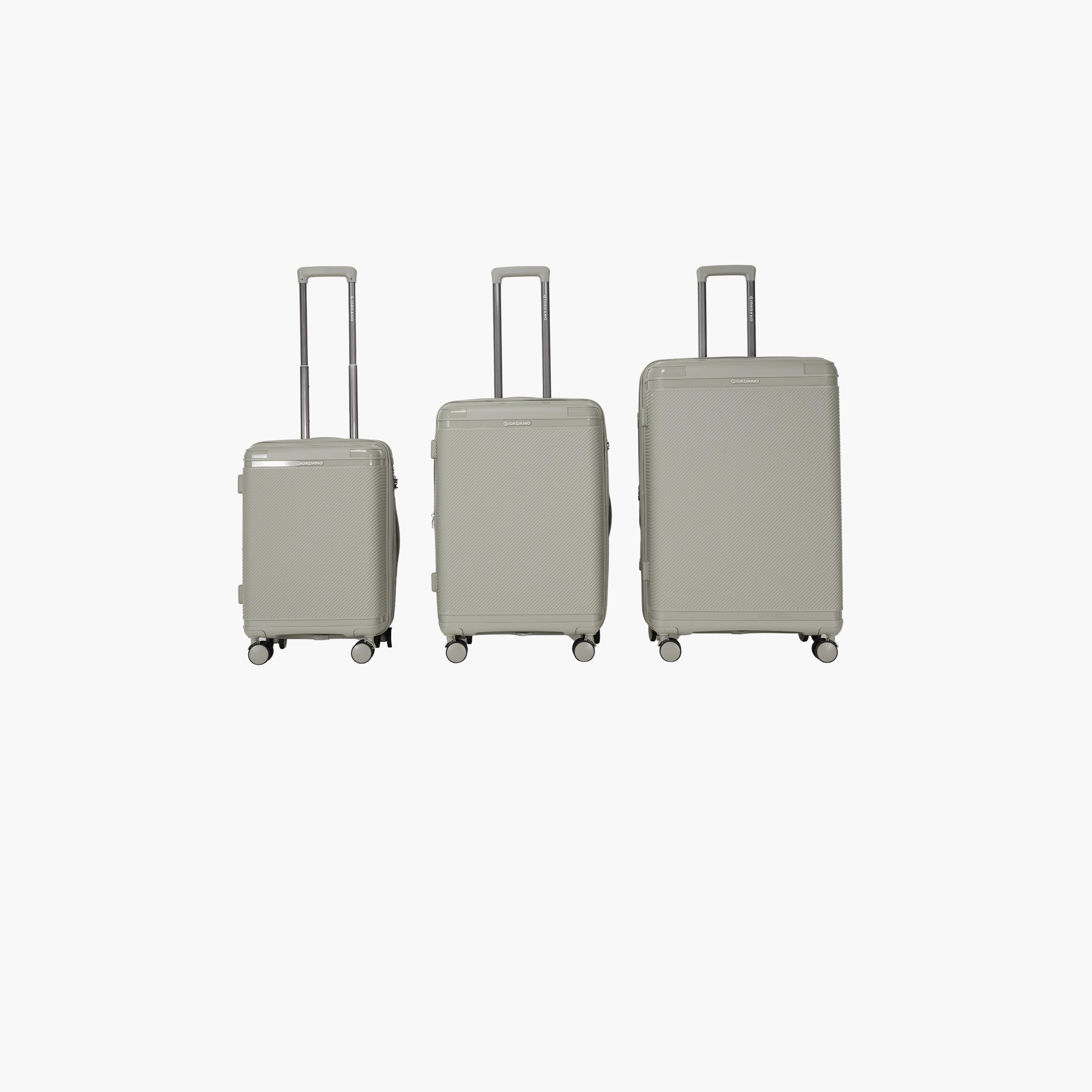 Giordano League Set of 3 Polypropylene Hard Sided 4-Wheeler Spinner Trolley Bag with TSA Lock  | GR011/3-travel-luggagesandbags-luggage-image-56