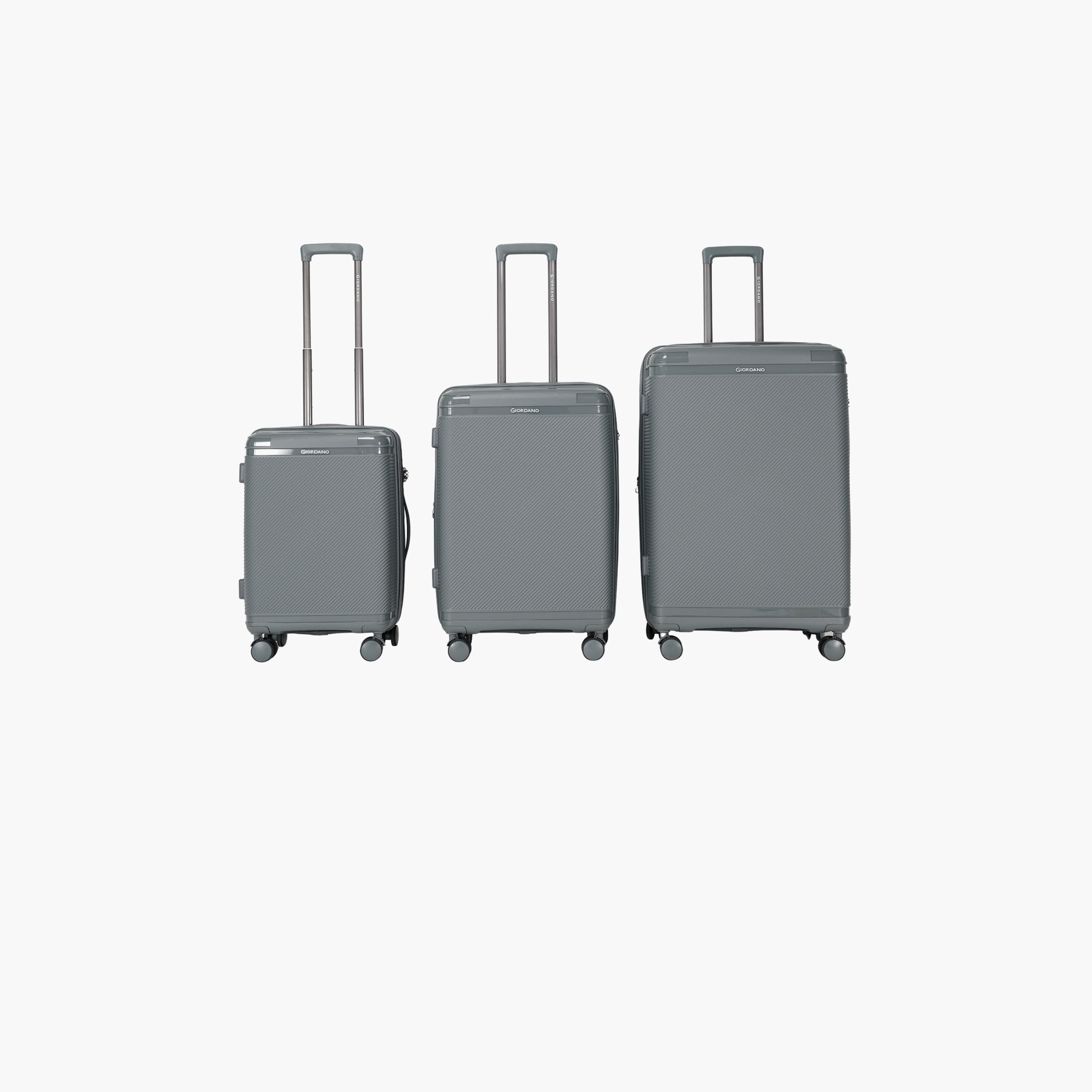 Giordano League Set of 3 Polypropylene Hard Sided 4-Wheeler Spinner Trolley Bag with TSA Lock  | GR011/3-travel-luggagesandbags-luggage-image-81