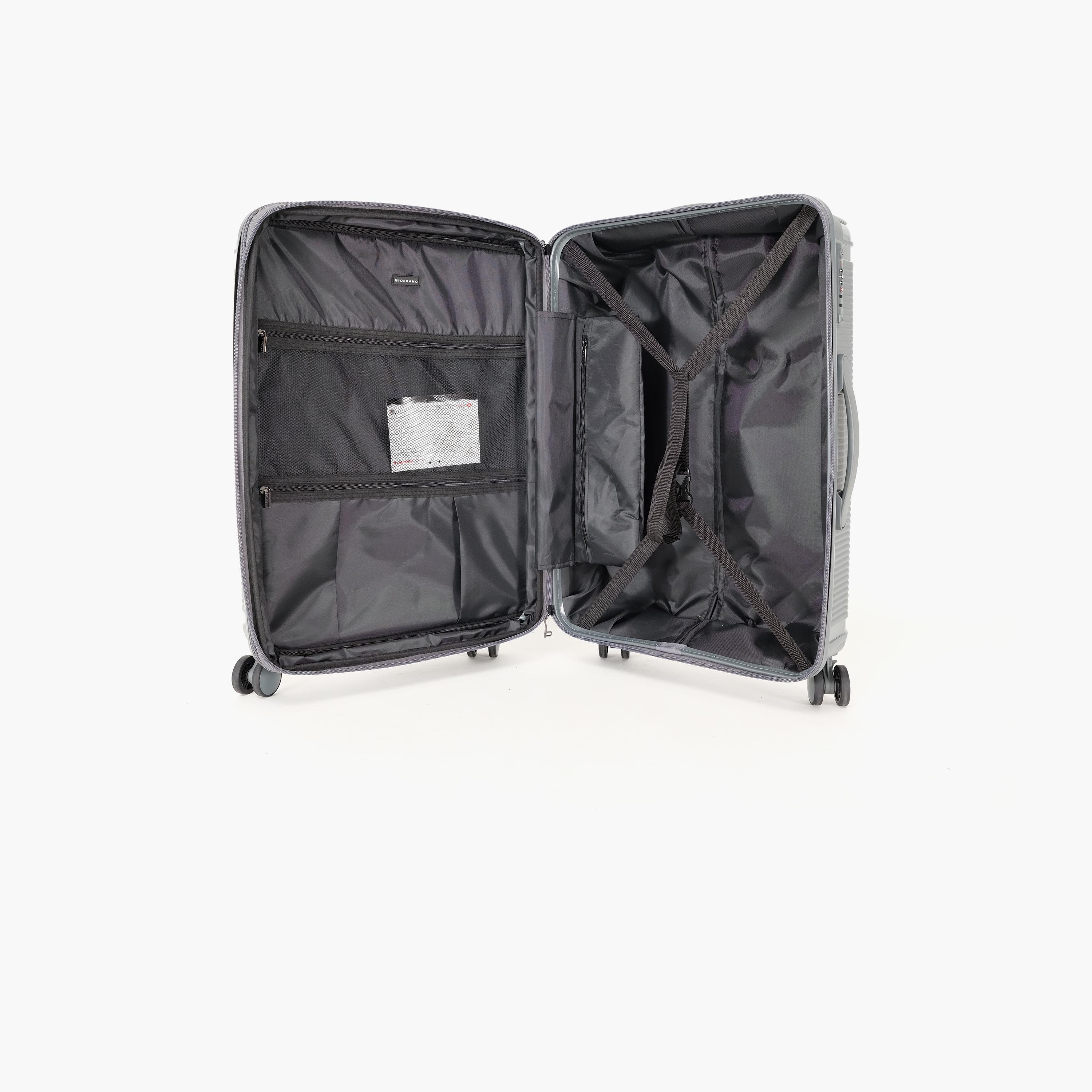 Giordano League Set of 3 Polypropylene Hard Sided 4-Wheeler Spinner Trolley Bag with TSA Lock  | GR011/3-travel-luggagesandbags-luggage-image-88