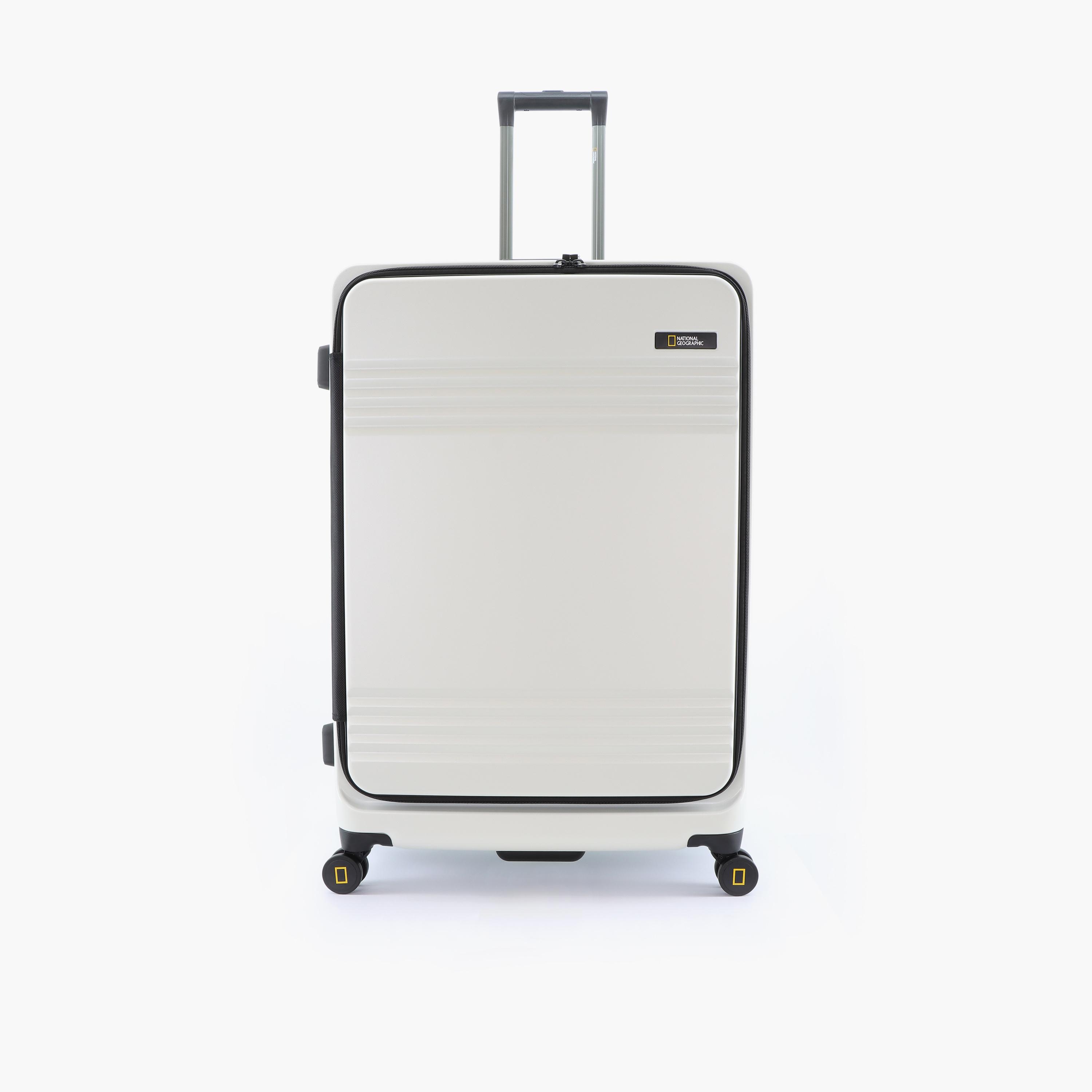 NATIONAL GEOGRAPHIC Lodge 78 CM Large Check-in Polycarbonate with ABS Hard Sided 4-Wheeler Spinner Trolley Bag with TSA Lock  | N165HA.71-travel-luggagesandbags-luggage-image-1