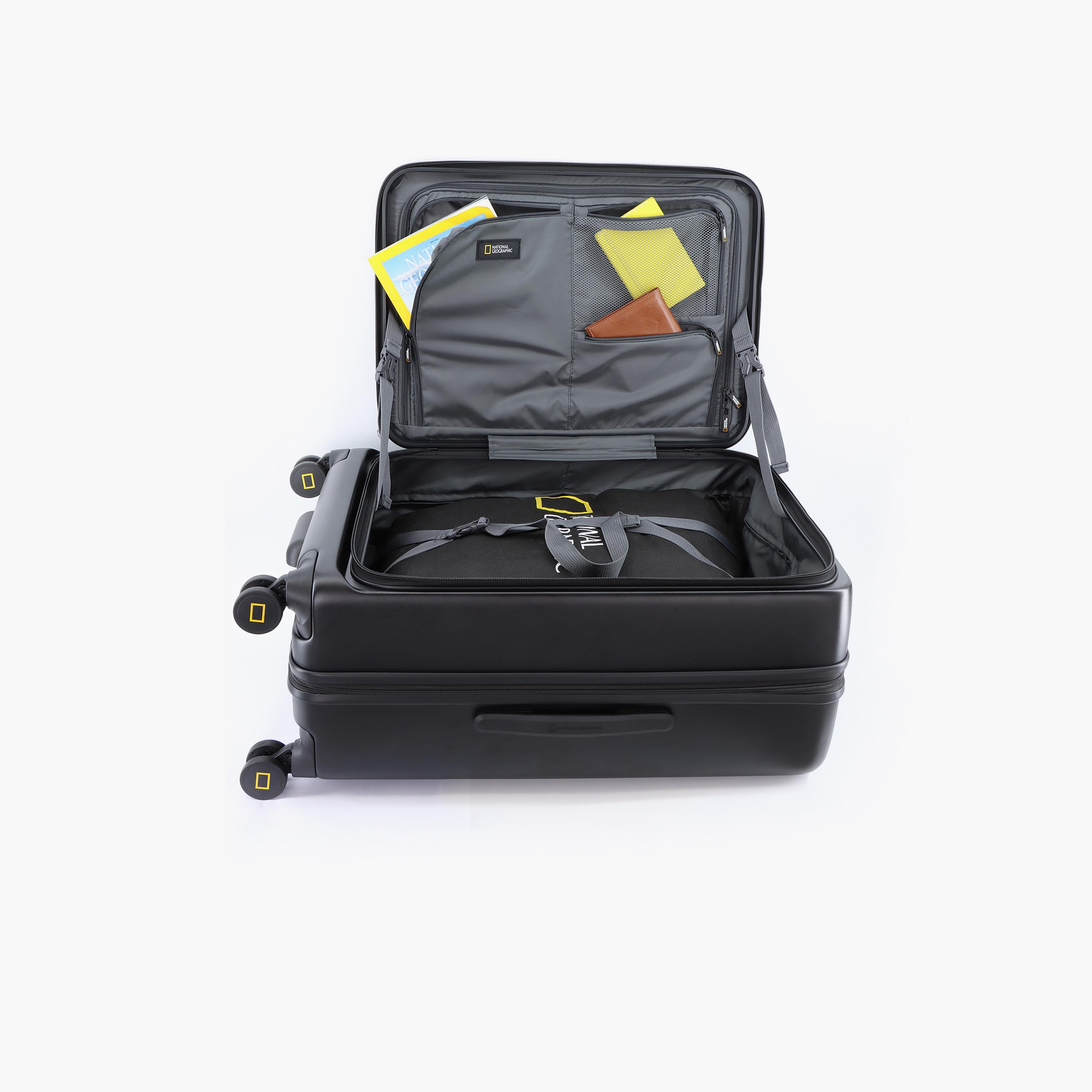 NATIONAL GEOGRAPHIC Lodge 67 CM Medium Check-in Polycarbonate with ABS Hard Sided 4-Wheeler Spinner Trolley Bag with TSA Lock  | N165HA.60-travel-luggagesandbags-luggage-image-9
