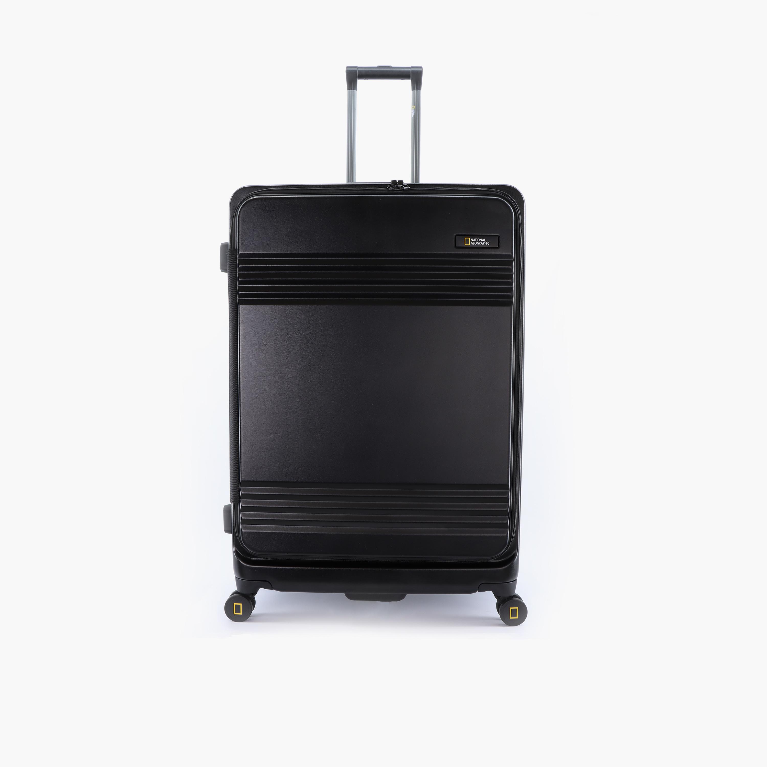 NATIONAL GEOGRAPHIC Lodge 78 CM Large Check-in Polycarbonate with ABS Hard Sided 4-Wheeler Spinner Trolley Bag with TSA Lock  | N165HA.71-travel-luggagesandbags-luggage-image-1