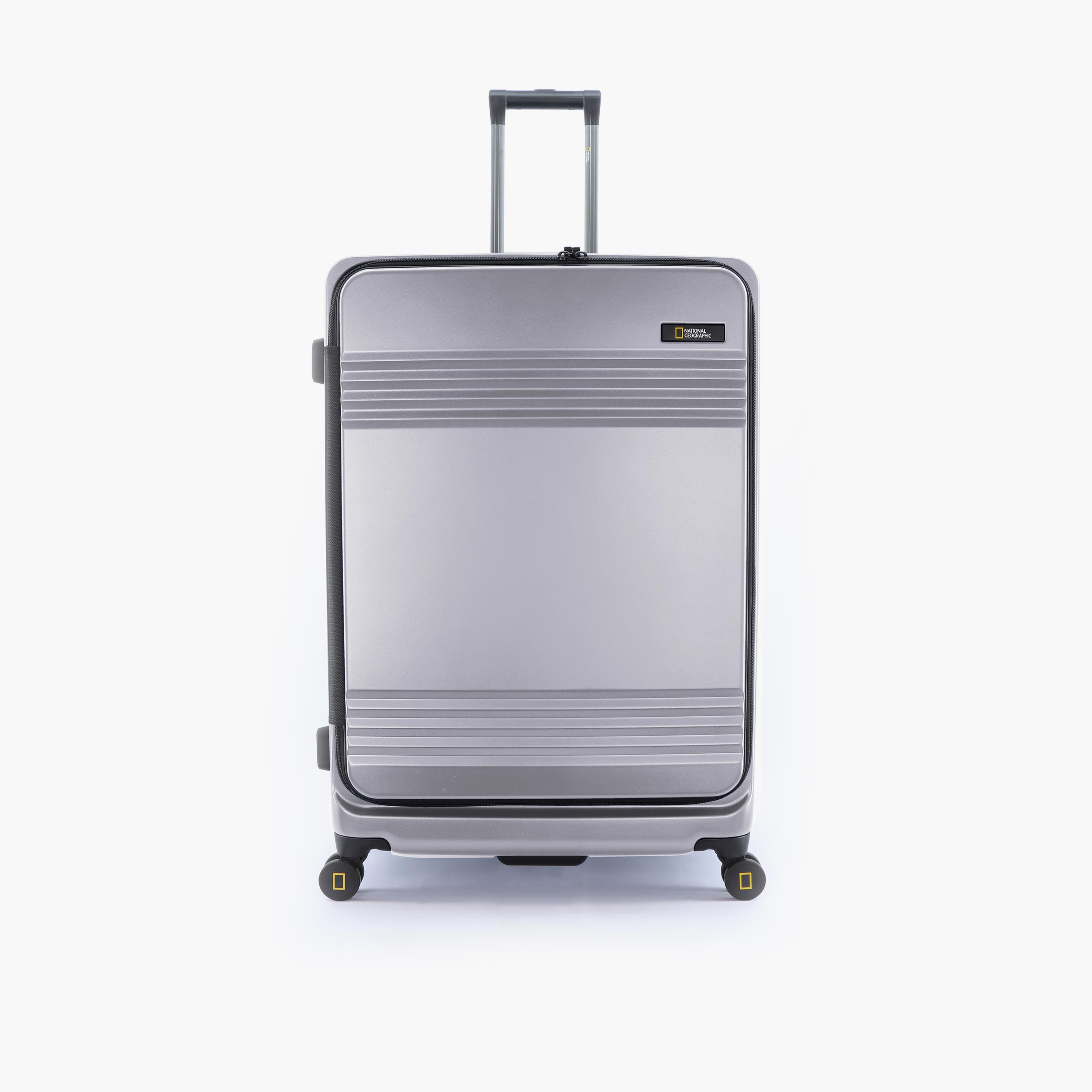 NATIONAL GEOGRAPHIC Lodge 78 CM Large Check-in Polycarbonate with ABS Hard Sided 4-Wheeler Spinner Trolley Bag with TSA Lock  | N165HA.71-travel-luggagesandbags-luggage-image-1