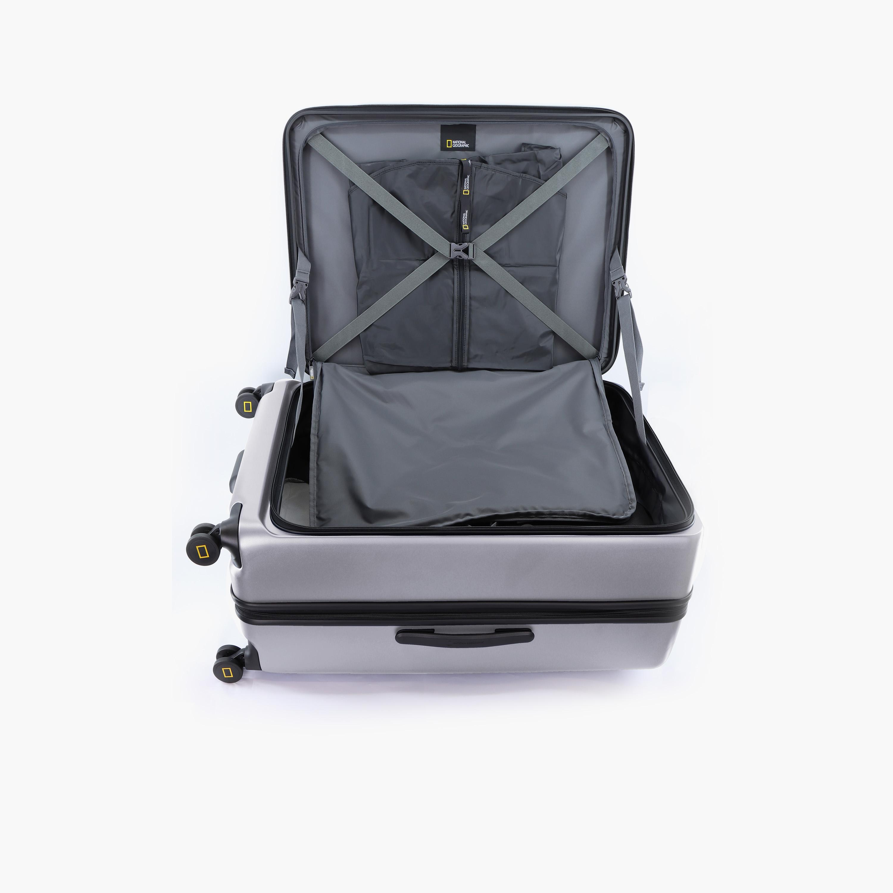 NATIONAL GEOGRAPHIC Lodge 78 CM Large Check-in Polycarbonate with ABS Hard Sided 4-Wheeler Spinner Trolley Bag with TSA Lock  | N165HA.71-travel-luggagesandbags-luggage-image-7