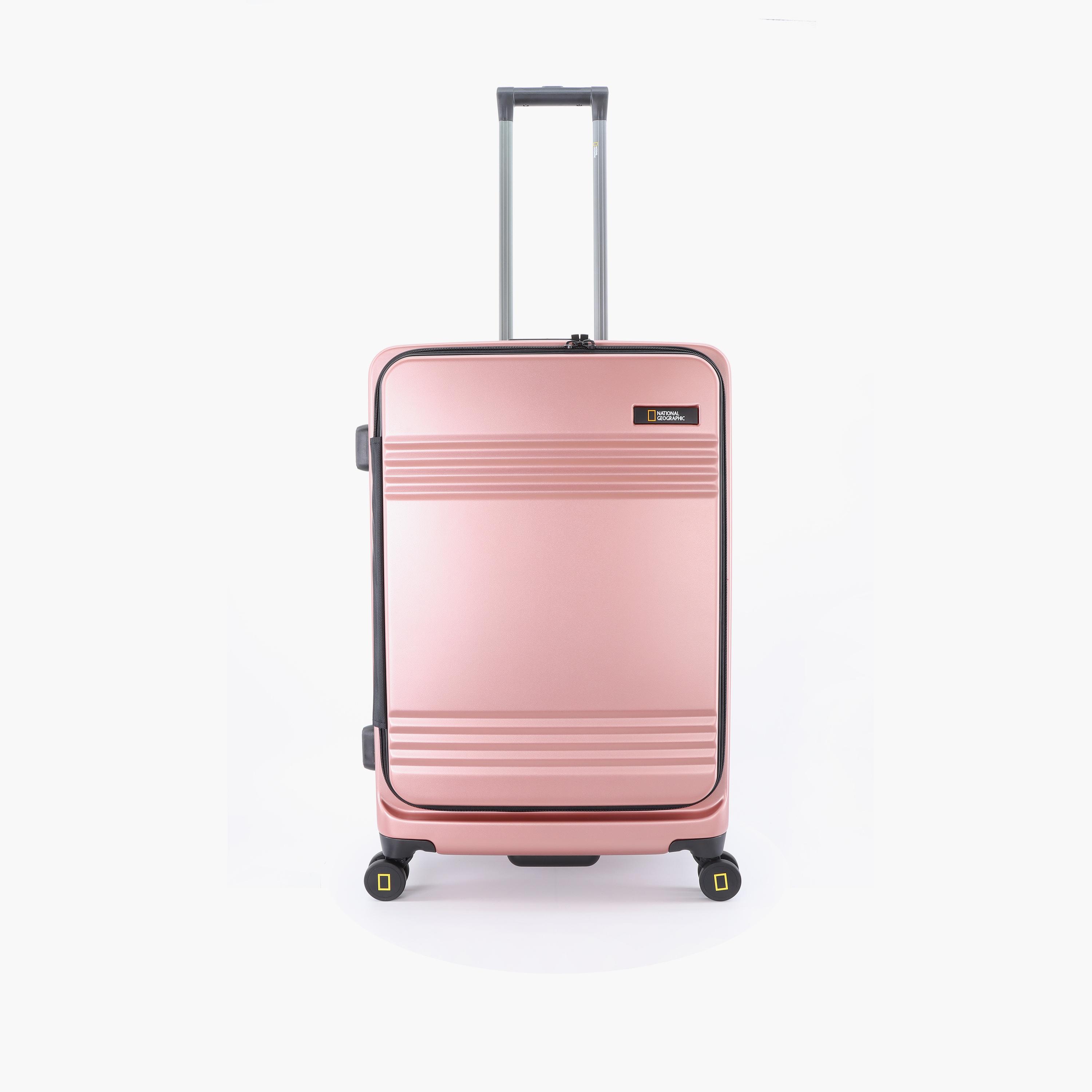 NATIONAL GEOGRAPHIC Lodge 67 CM Medium Check-in Polycarbonate with ABS Hard Sided 4-Wheeler Spinner Trolley Bag with TSA Lock  | N165HA.60-travel-luggagesandbags-luggage-image-1