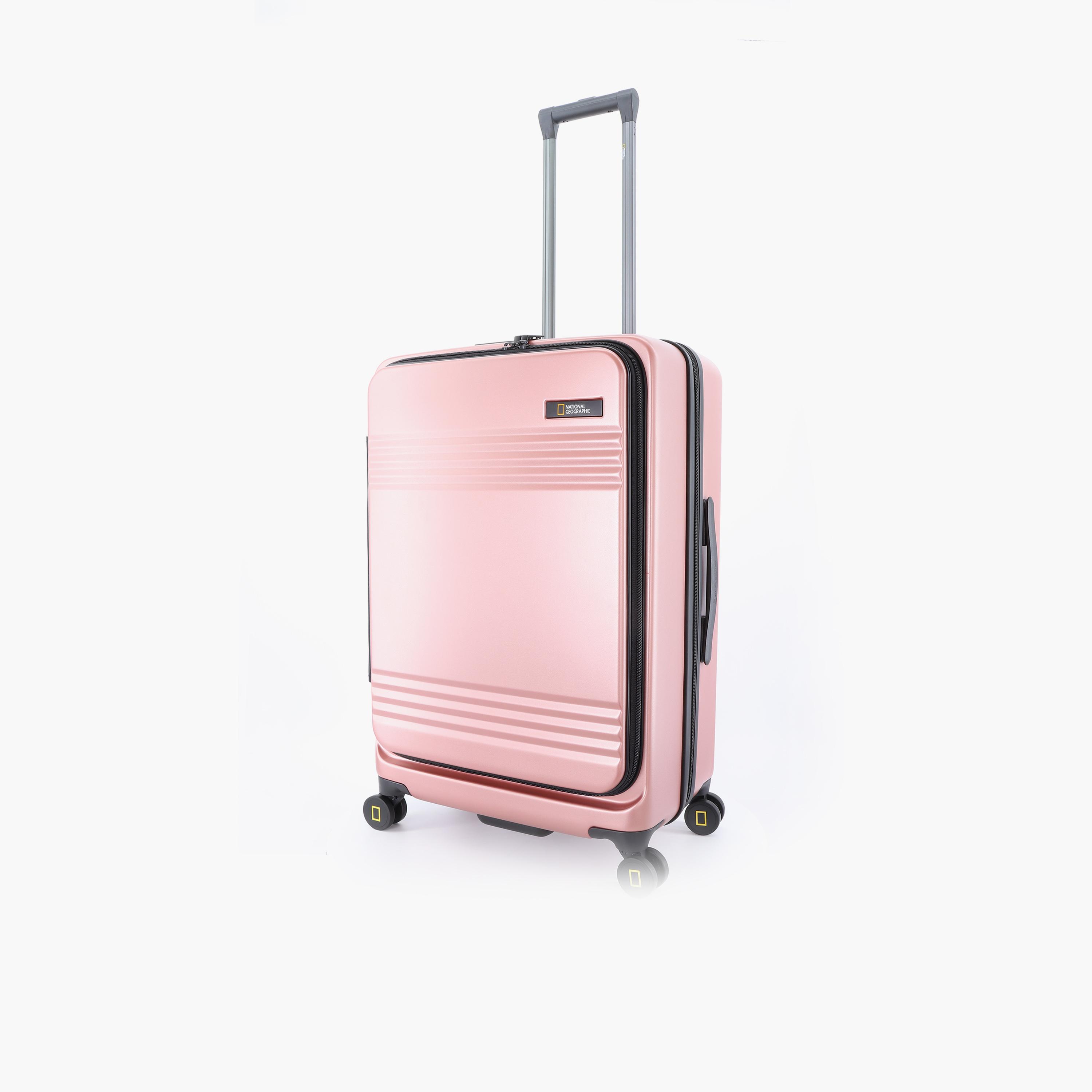 NATIONAL GEOGRAPHIC Lodge 67 CM Medium Check-in Polycarbonate with ABS Hard Sided 4-Wheeler Spinner Trolley Bag with TSA Lock  | N165HA.60-travel-luggagesandbags-luggage-image-5