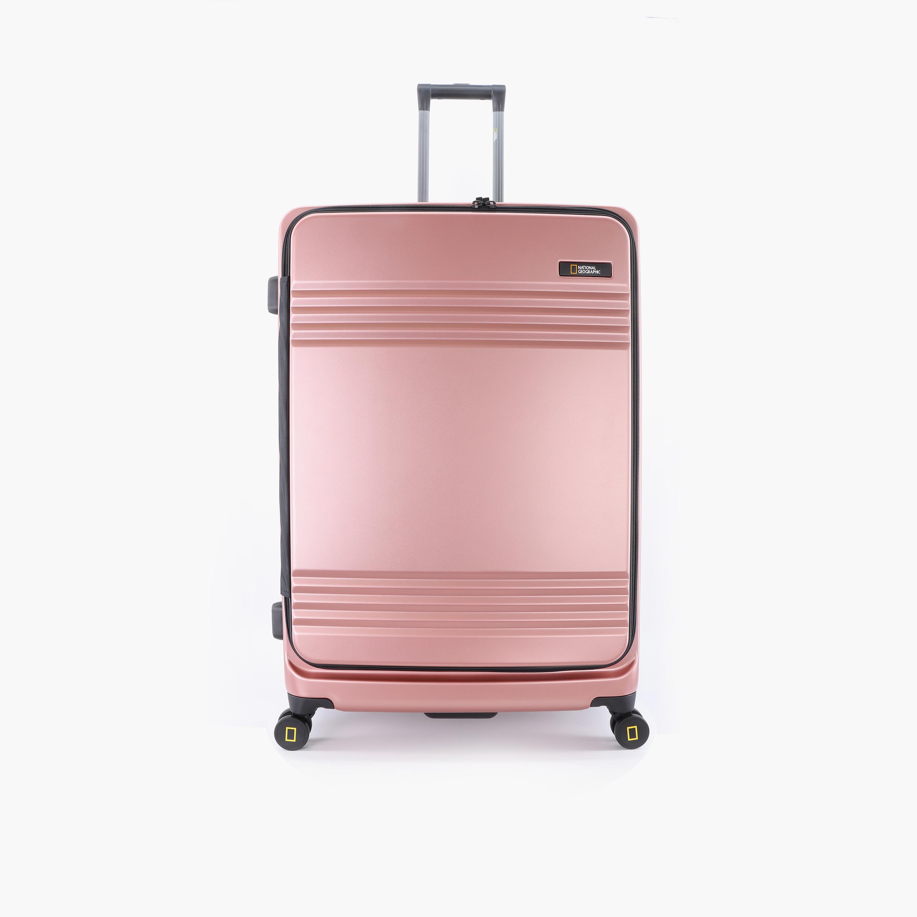 NATIONAL GEOGRAPHIC Lodge 78 CM Large Check-in Polycarbonate with ABS Hard Sided 4-Wheeler Spinner Trolley Bag with TSA Lock  | N165HA.71-travel-luggagesandbags-luggage-image-1