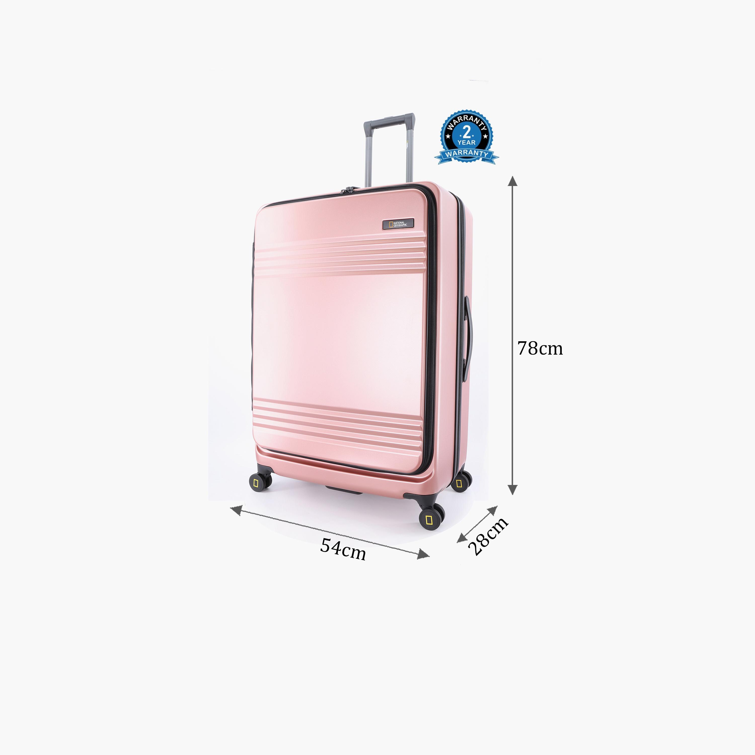 NATIONAL GEOGRAPHIC Lodge 78 CM Large Check-in Polycarbonate with ABS Hard Sided 4-Wheeler Spinner Trolley Bag with TSA Lock  | N165HA.71-travel-luggagesandbags-luggage-image-2