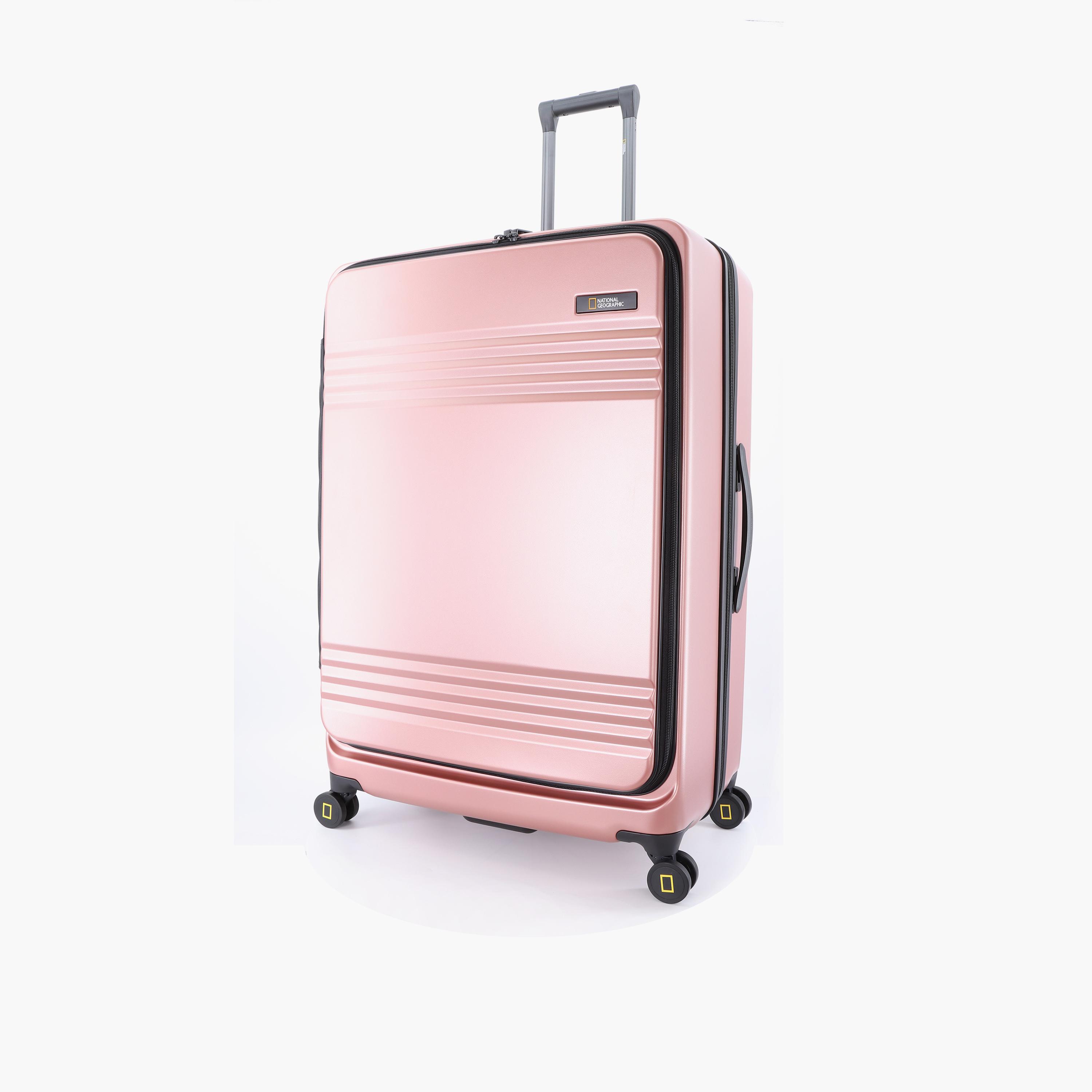 NATIONAL GEOGRAPHIC Lodge 78 CM Large Check-in Polycarbonate with ABS Hard Sided 4-Wheeler Spinner Trolley Bag with TSA Lock  | N165HA.71-travel-luggagesandbags-luggage-image-5