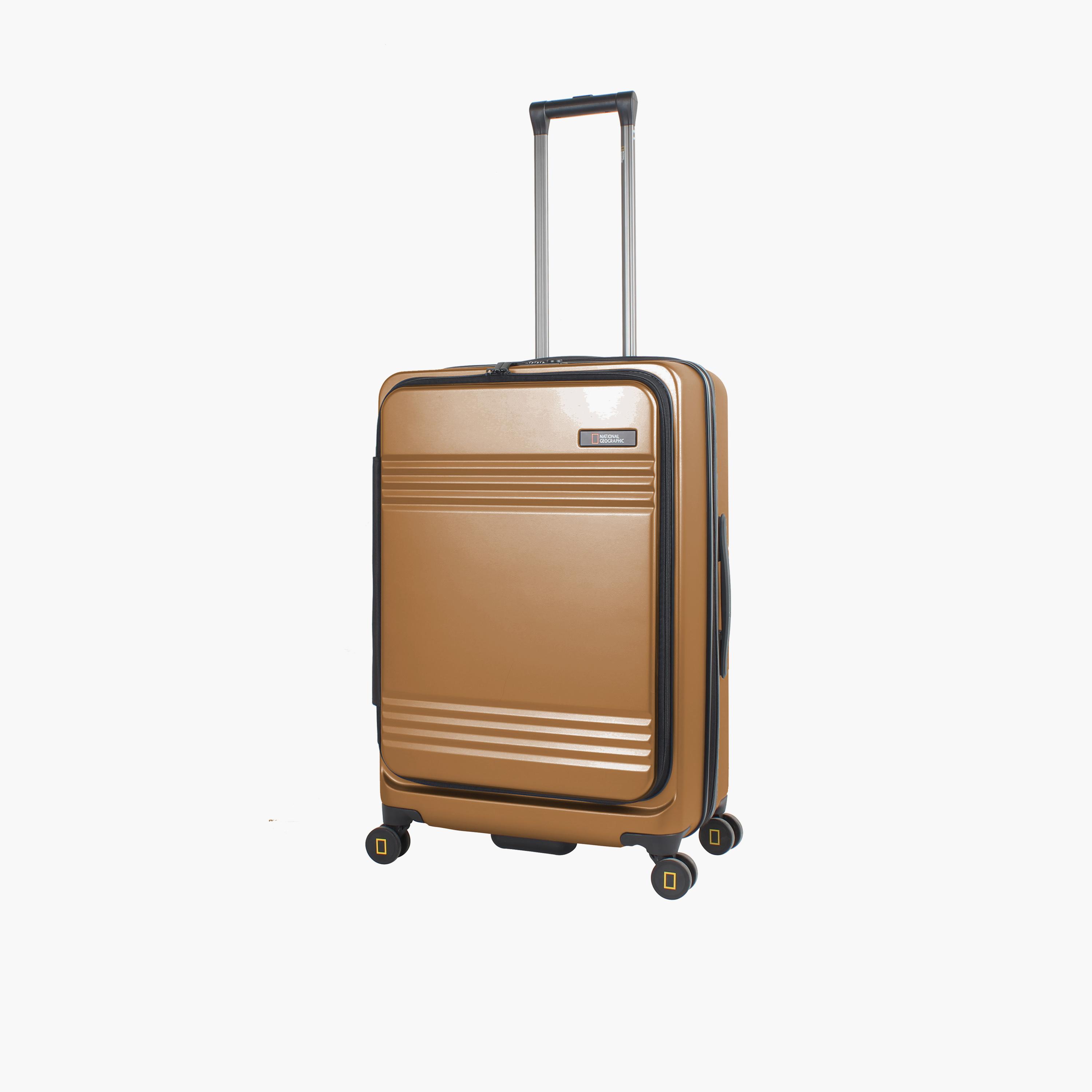 NATIONAL GEOGRAPHIC Lodge 67 CM Medium Check-in Polycarbonate with ABS Hard Sided 4-Wheeler Spinner Trolley Bag with TSA Lock  | N165HA.60-travel-luggagesandbags-luggage-image-1