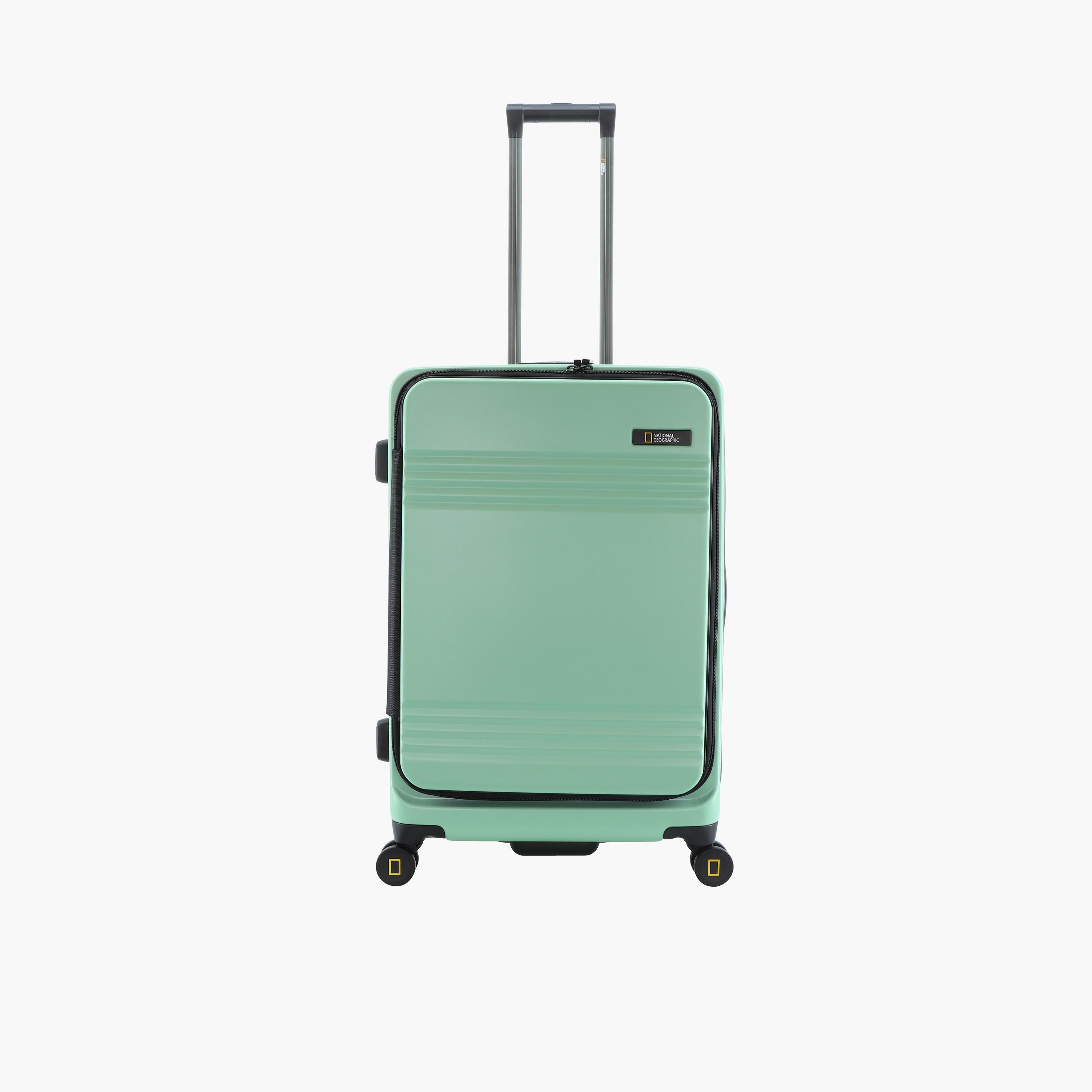NATIONAL GEOGRAPHIC Lodge 67 CM Medium Check-in Polycarbonate with ABS Hard Sided 4-Wheeler Spinner Trolley Bag with TSA Lock  | N165HA.60-travel-luggagesandbags-luggage-image-1
