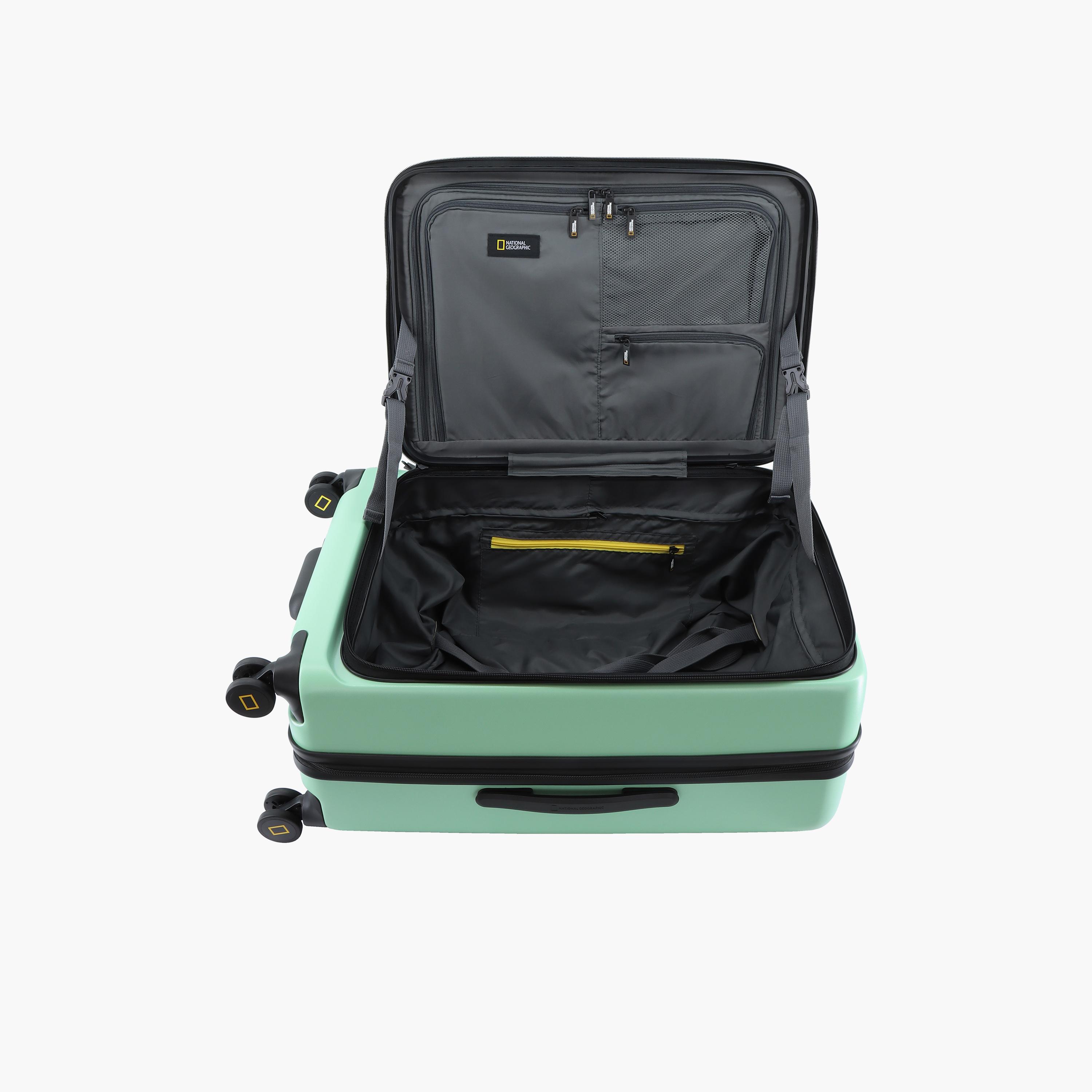 NATIONAL GEOGRAPHIC Lodge 67 CM Medium Check-in Polycarbonate with ABS Hard Sided 4-Wheeler Spinner Trolley Bag with TSA Lock  | N165HA.60-travel-luggagesandbags-luggage-image-7