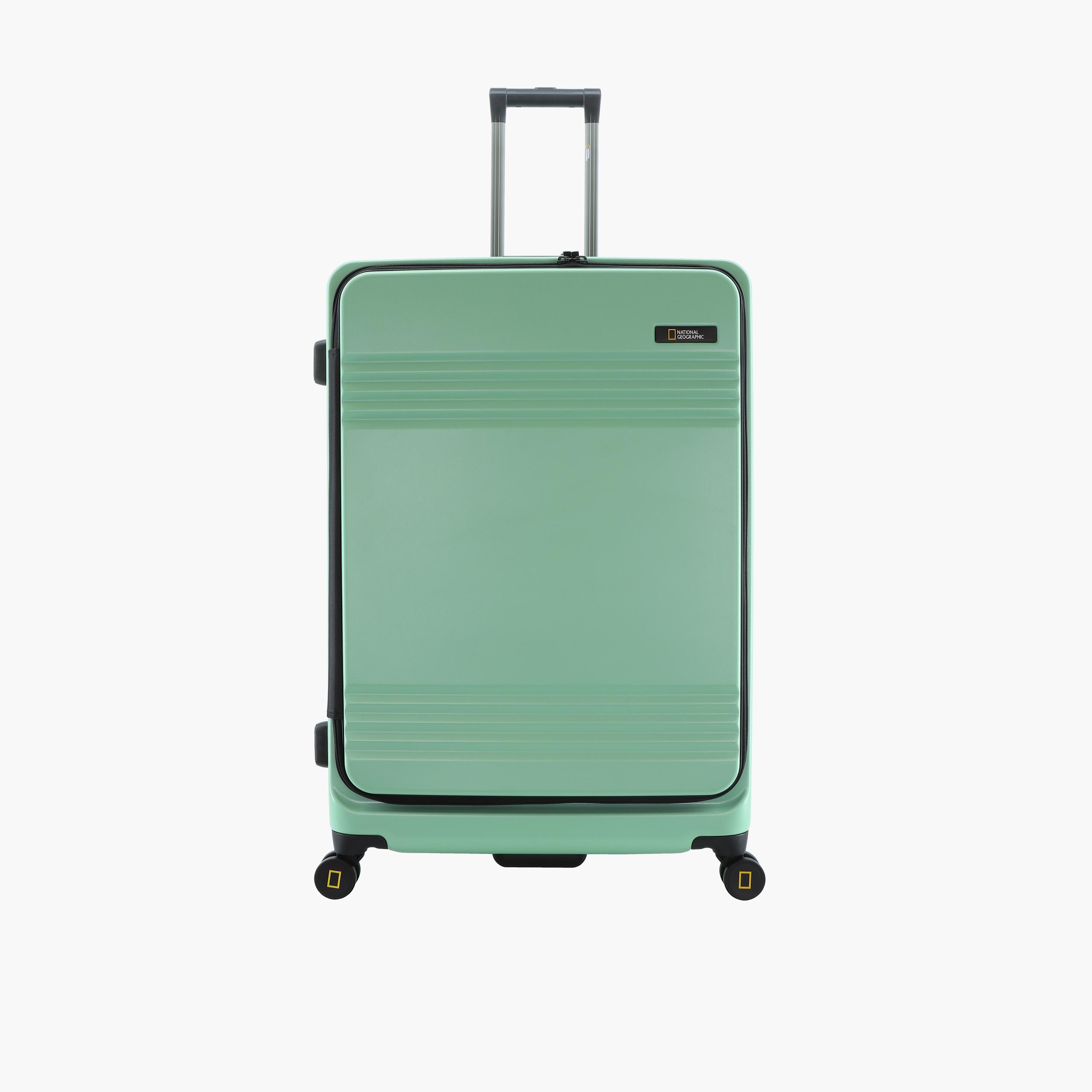 NATIONAL GEOGRAPHIC Lodge 78 CM Large Check-in Polycarbonate with ABS Hard Sided 4-Wheeler Spinner Trolley Bag with TSA Lock  | N165HA.71-travel-luggagesandbags-luggage-image-1