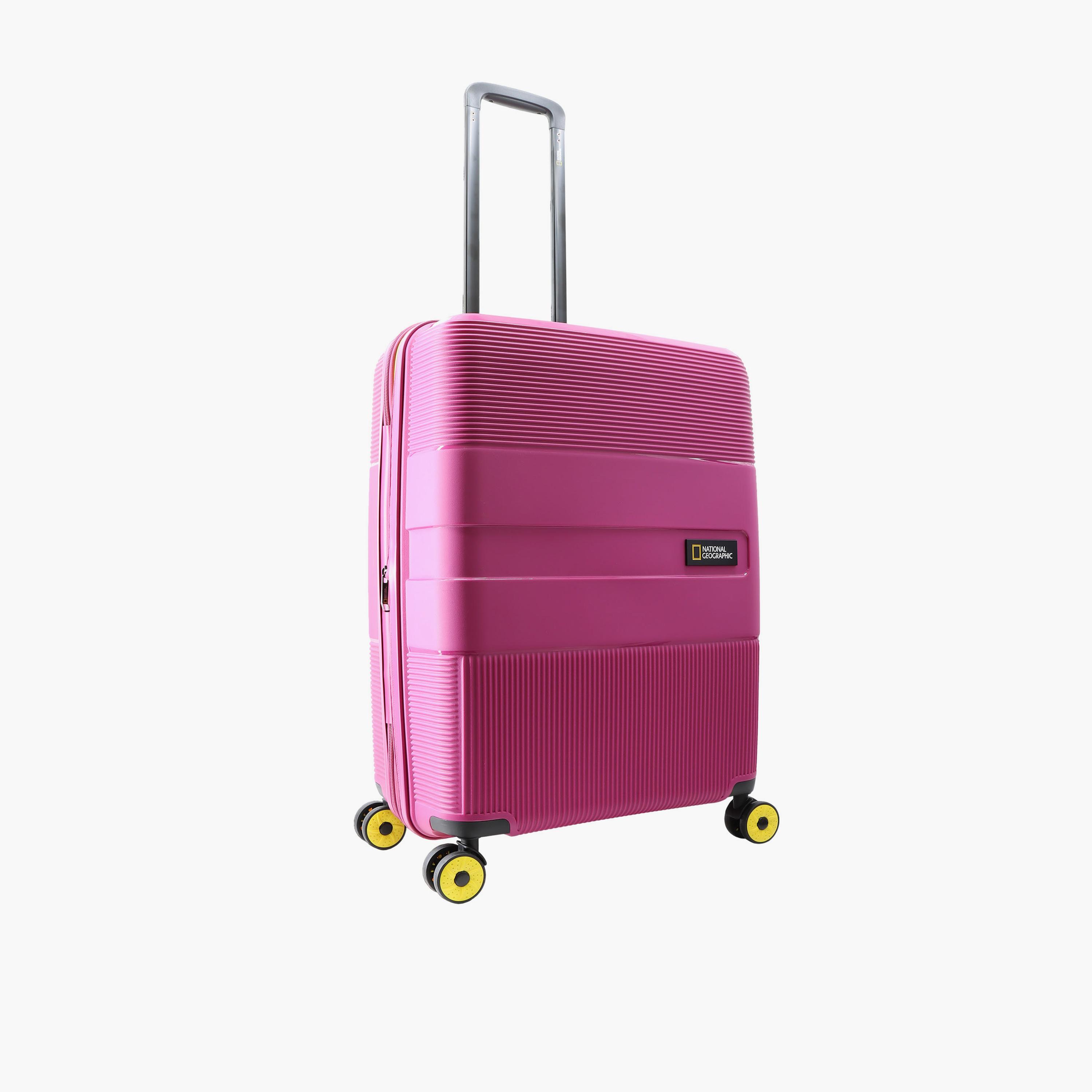 NATIONAL GEOGRAPHIC Cavern 67 CM Medium Check-in Polypropylene Hard Sided 4-Wheeler Spinner Trolley Bag with TSA Lock  | N221HA.60-travel-luggagesandbags-luggage-image-10