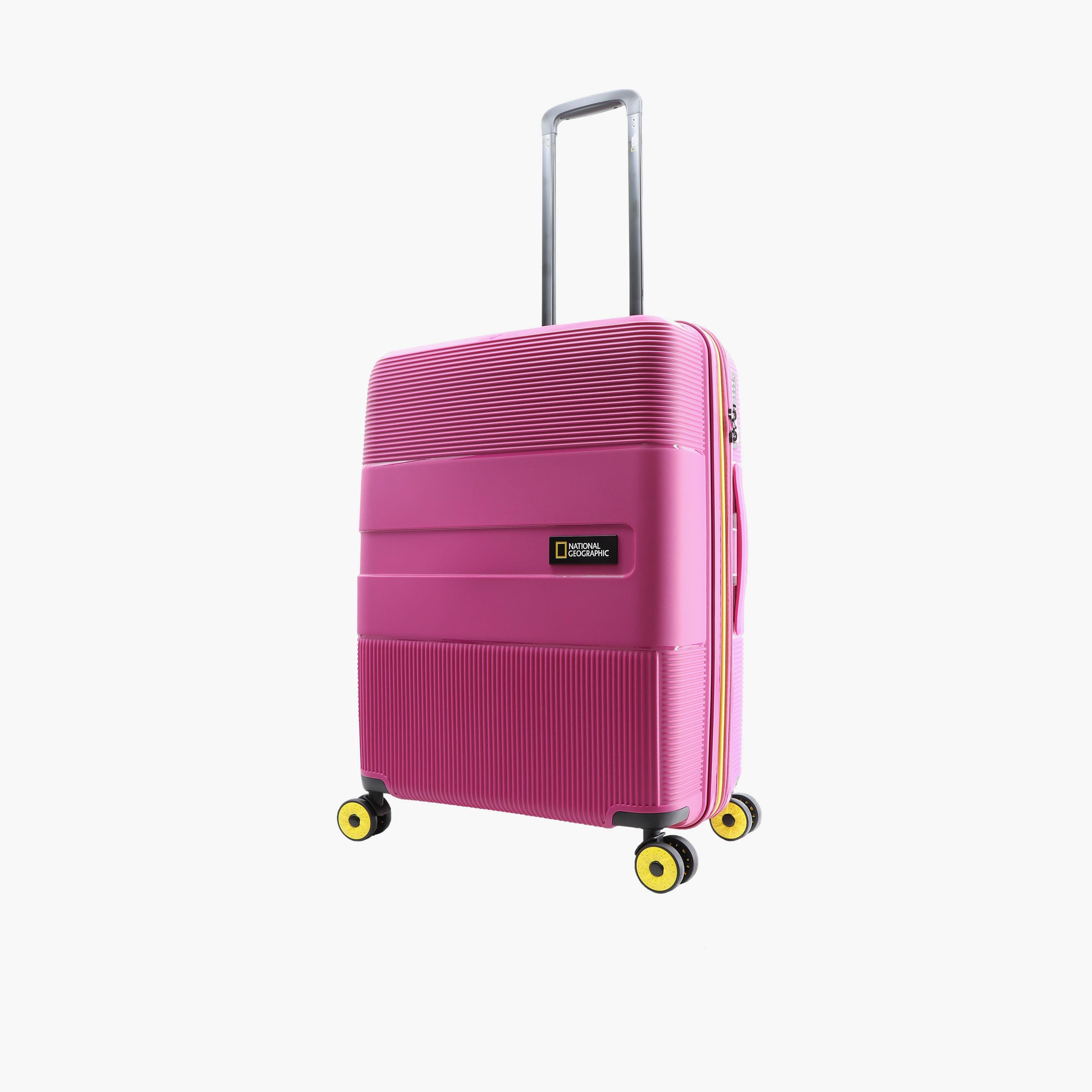 NATIONAL GEOGRAPHIC Cavern 67 CM Medium Check-in Polypropylene Hard Sided 4-Wheeler Spinner Trolley Bag with TSA Lock  | N221HA.60-travel-luggagesandbags-luggage-image-5