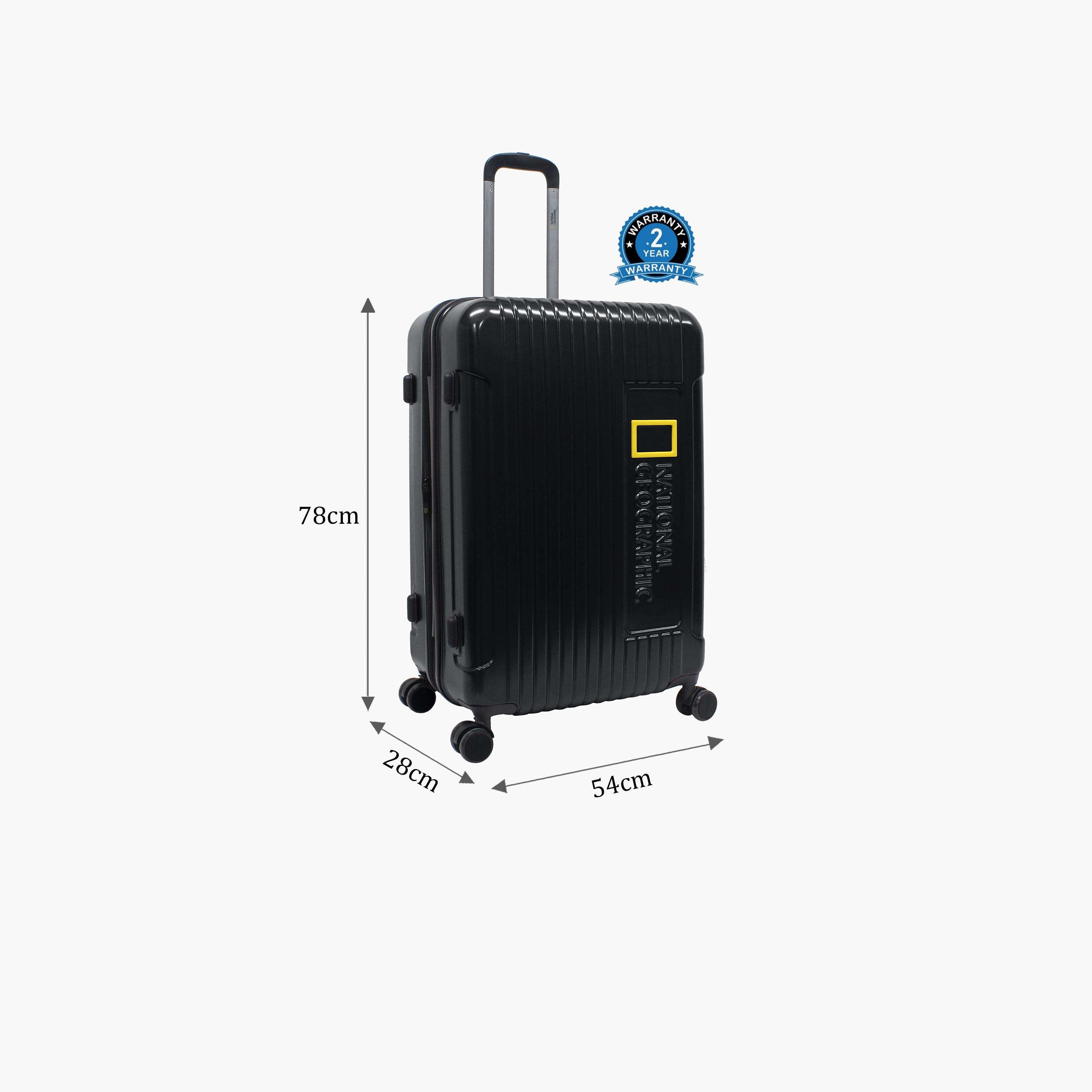 NATIONAL GEOGRAPHIC Canyon 78 CM Large Check-in Polycarbonate with ABS Hard Sided 4-Wheeler Spinner Trolley Bag with TSA Lock  | N114HA.71-travel-luggagesandbags-luggage-image-2