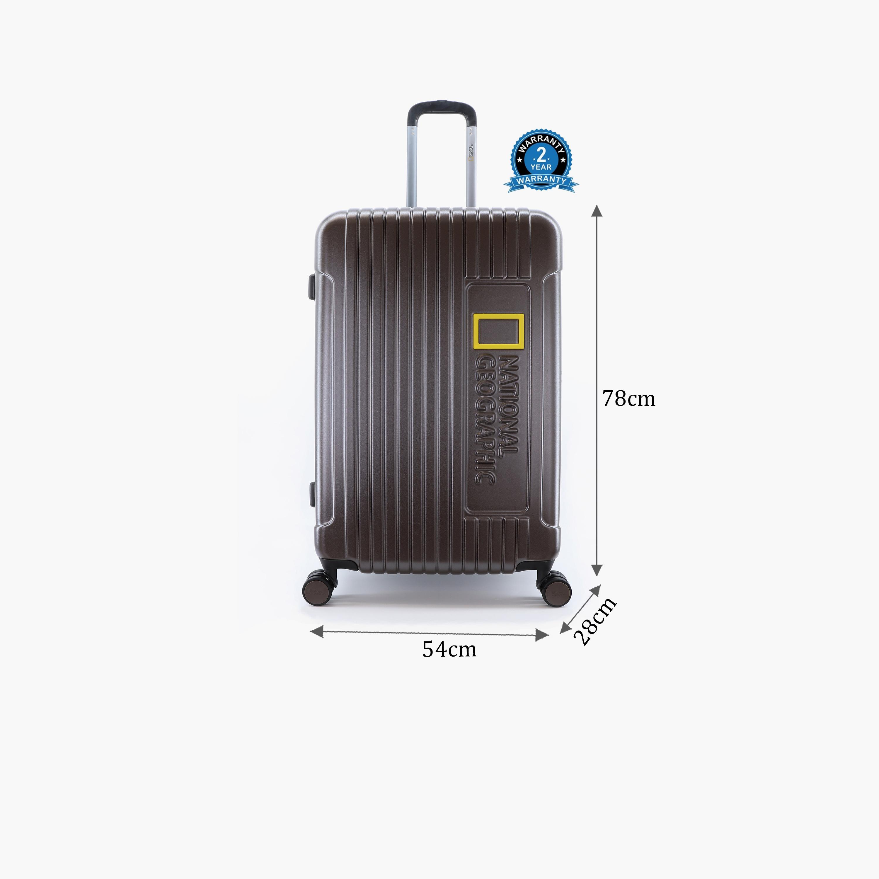 NATIONAL GEOGRAPHIC Canyon 78 CM Large Check-in Polycarbonate with ABS Hard Sided 4-Wheeler Spinner Trolley Bag with TSA Lock  | N114HA.71-travel-luggagesandbags-luggage-image-2