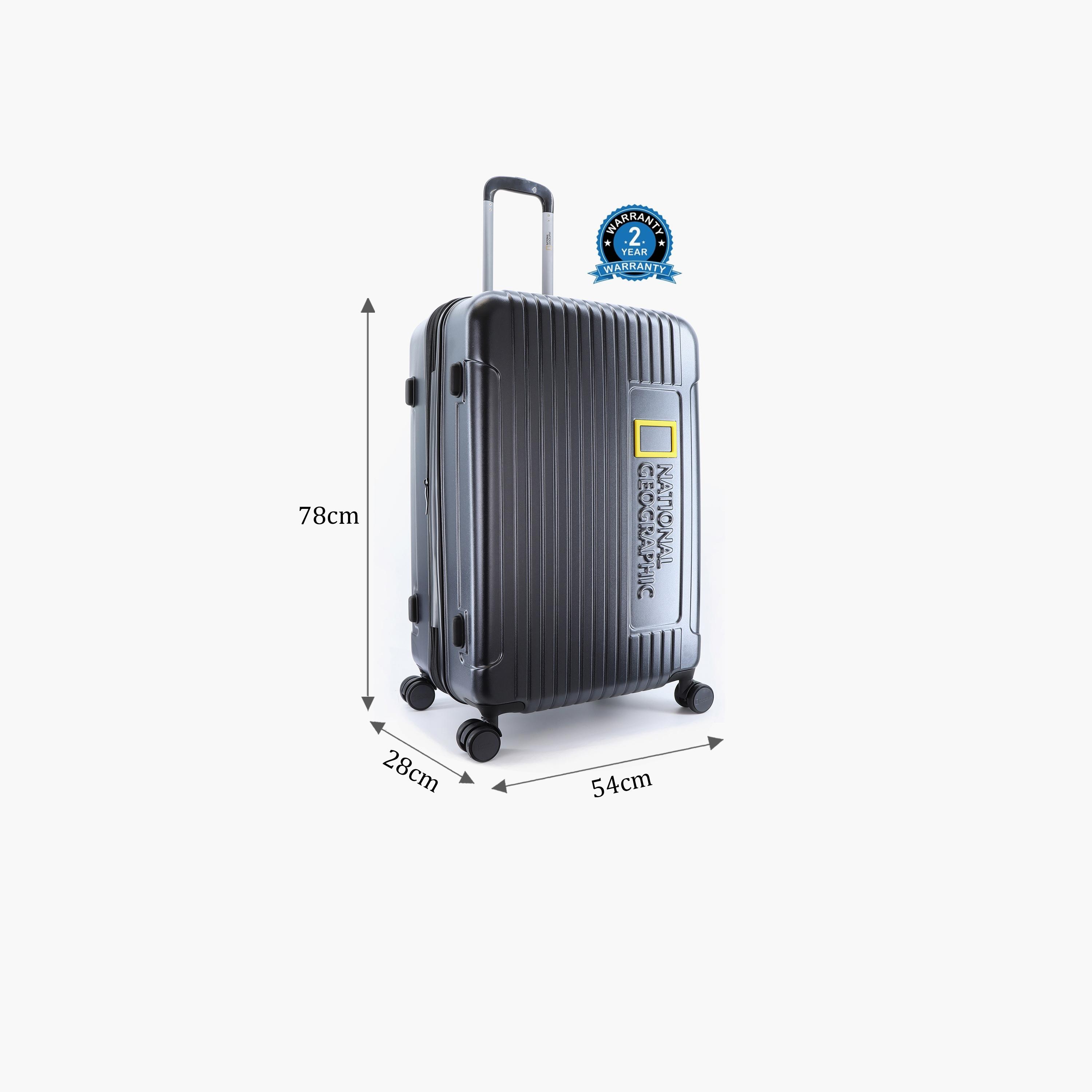 NATIONAL GEOGRAPHIC Canyon 78 CM Large Check-in Polycarbonate with ABS Hard Sided 4-Wheeler Spinner Trolley Bag with TSA Lock  | N114HA.71-travel-luggagesandbags-luggage-image-2