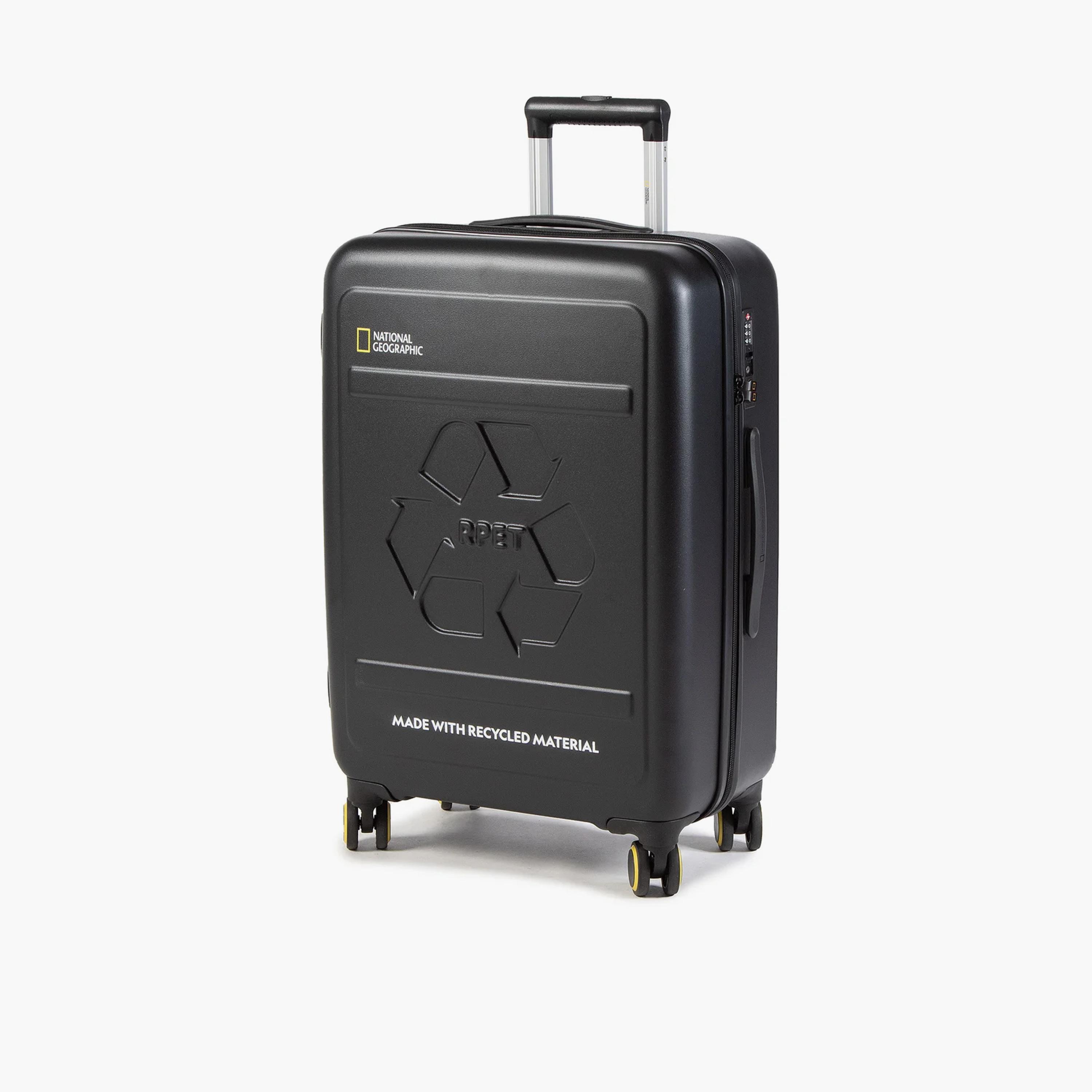 NATIONAL GEOGRAPHIC RPET Balance 67 CM Medium Check-in Polycarbonate with ABS Hard Sided 4-Wheeler Spinner Trolley Bag with TSA Lock  | N205HA.60-travel-luggagesandbags-luggage-image-5