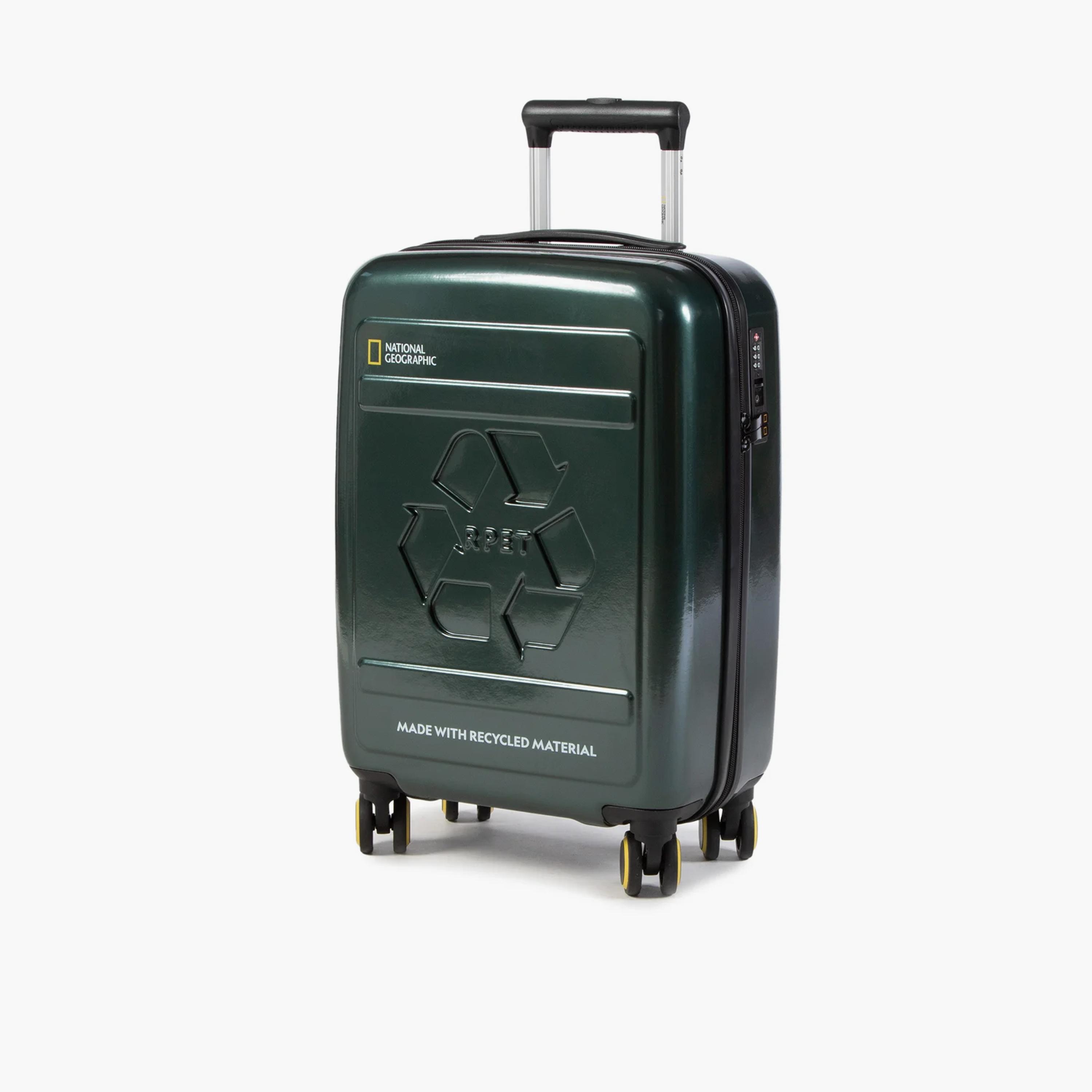 NATIONAL GEOGRAPHIC RPET Balance 50 CM Small Cabin Polycarbonate with ABS Hard Sided 4-Wheeler Spinner Trolley Bag with TSA Lock  | N205HA.49-travel-luggagesandbags-luggage-image-5