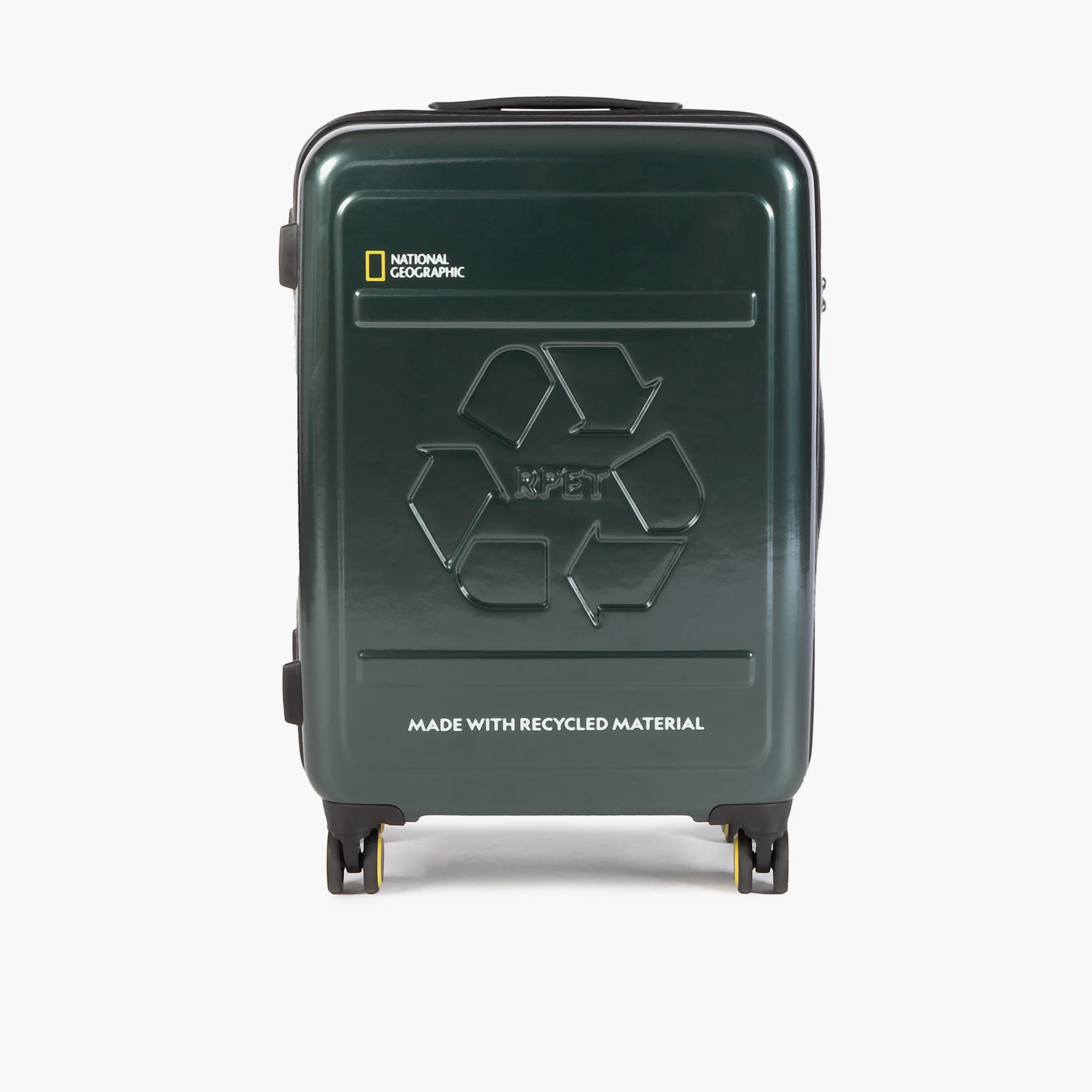 NATIONAL GEOGRAPHIC RPET Balance 67 CM Medium Check-in Polycarbonate with ABS Hard Sided 4-Wheeler Spinner Trolley Bag with TSA Lock  | N205HA.60-travel-luggagesandbags-luggage-image-1