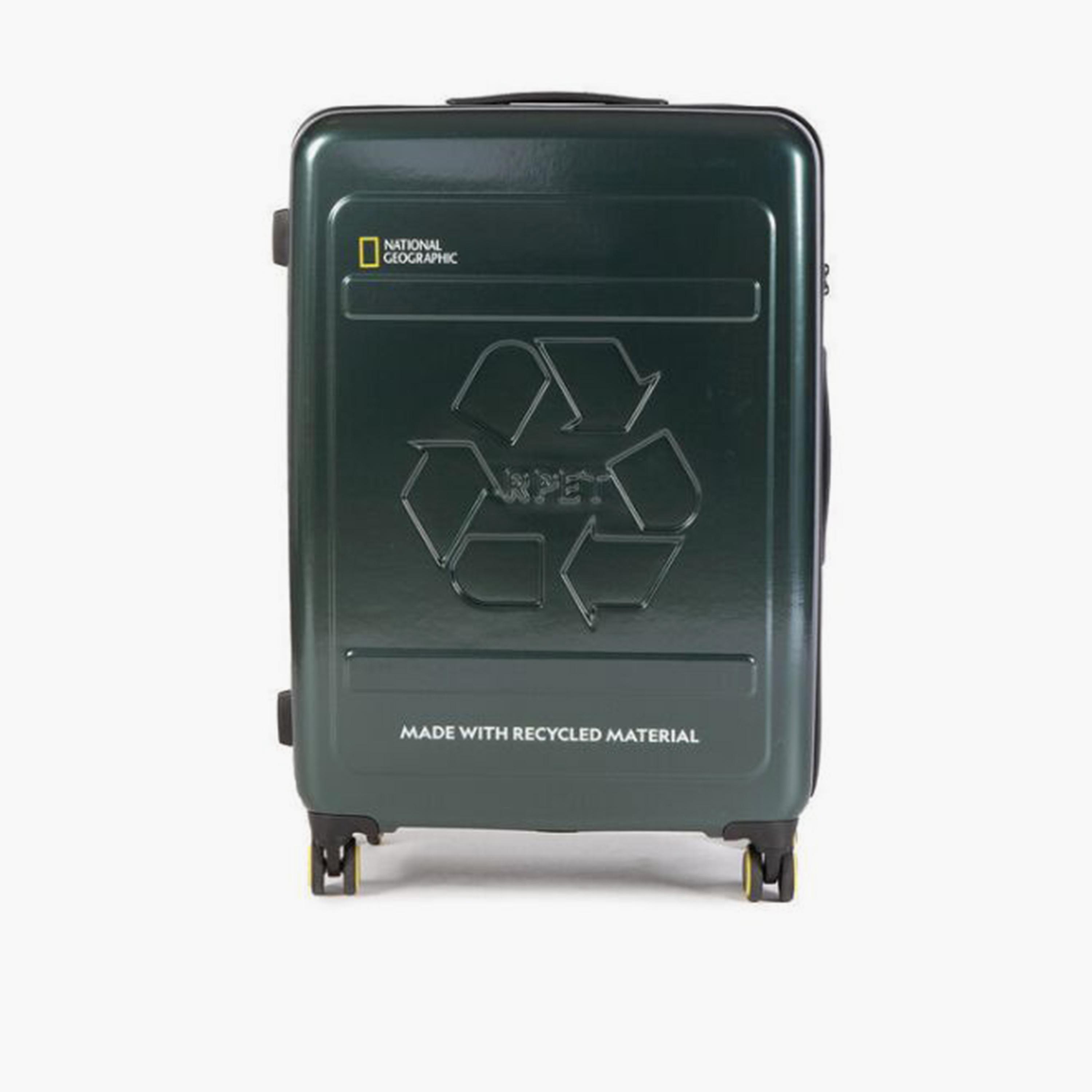NATIONAL GEOGRAPHIC RPET Balance 78 CM Large Check-in Polycarbonate with ABS Hard Sided 4-Wheeler Spinner Trolley Bag with TSA Lock  | N205HA.71-travel-luggagesandbags-luggage-image-1