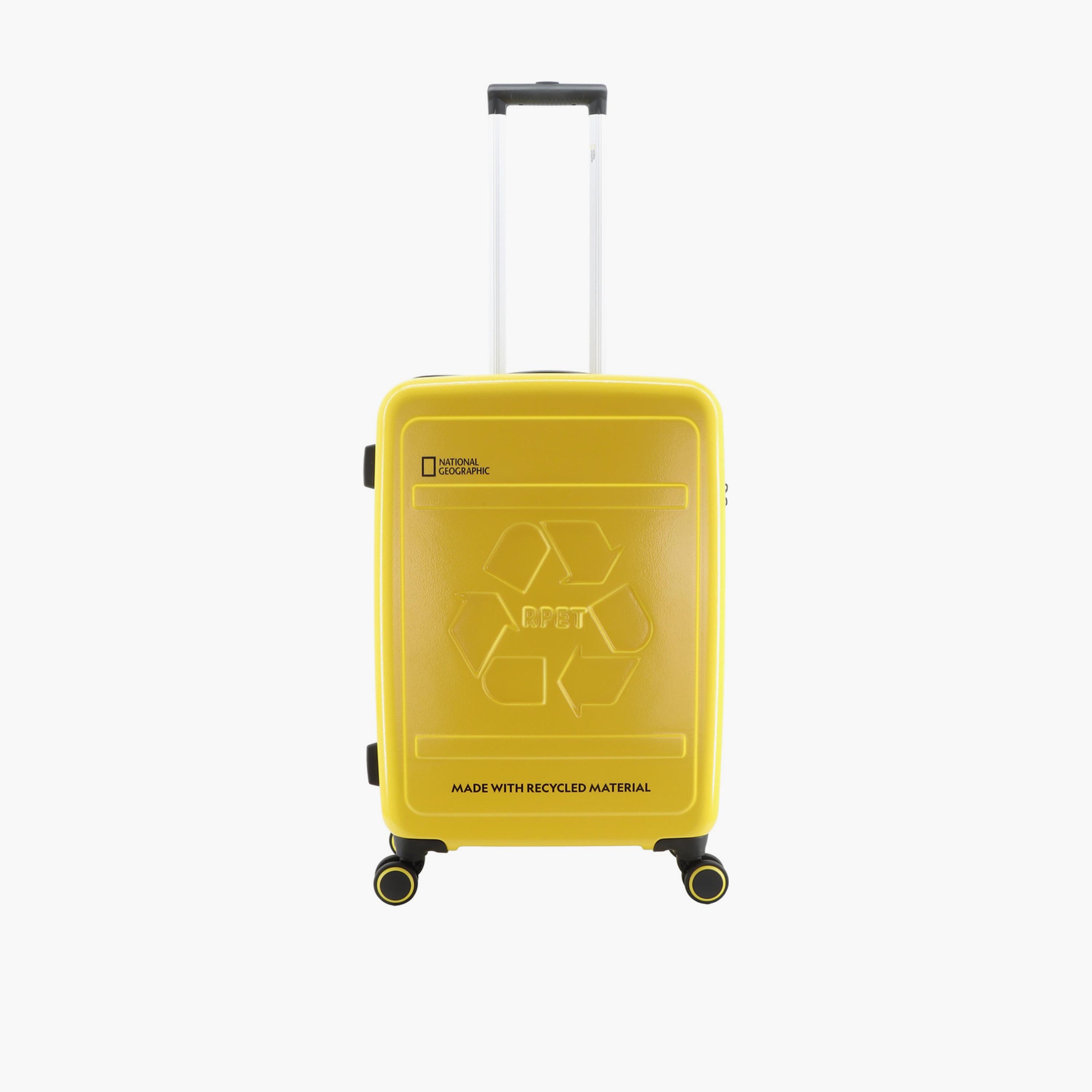 NATIONAL GEOGRAPHIC RPET Balance 67 CM Medium Check-in Polycarbonate with ABS Hard Sided 4-Wheeler Spinner Trolley Bag with TSA Lock  | N205HA.60-travel-luggagesandbags-luggage-image-1