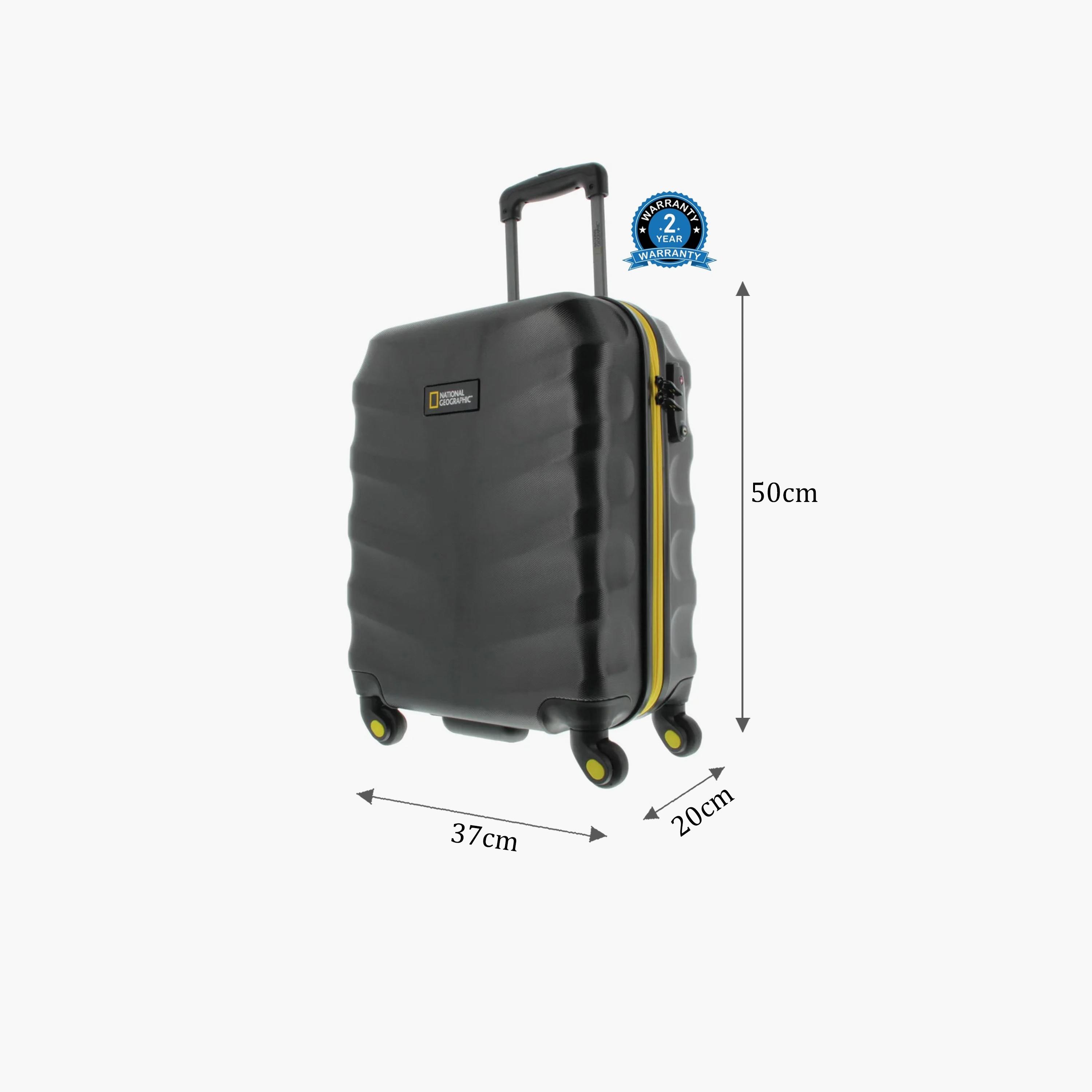 NATIONAL GEOGRAPHIC Arete 50 CM Small Cabin ABS Hard Sided 4-Wheeler Spinner Trolley Bag with TSA Lock  | N135HA.49-travel-luggagesandbags-luggage-image-2