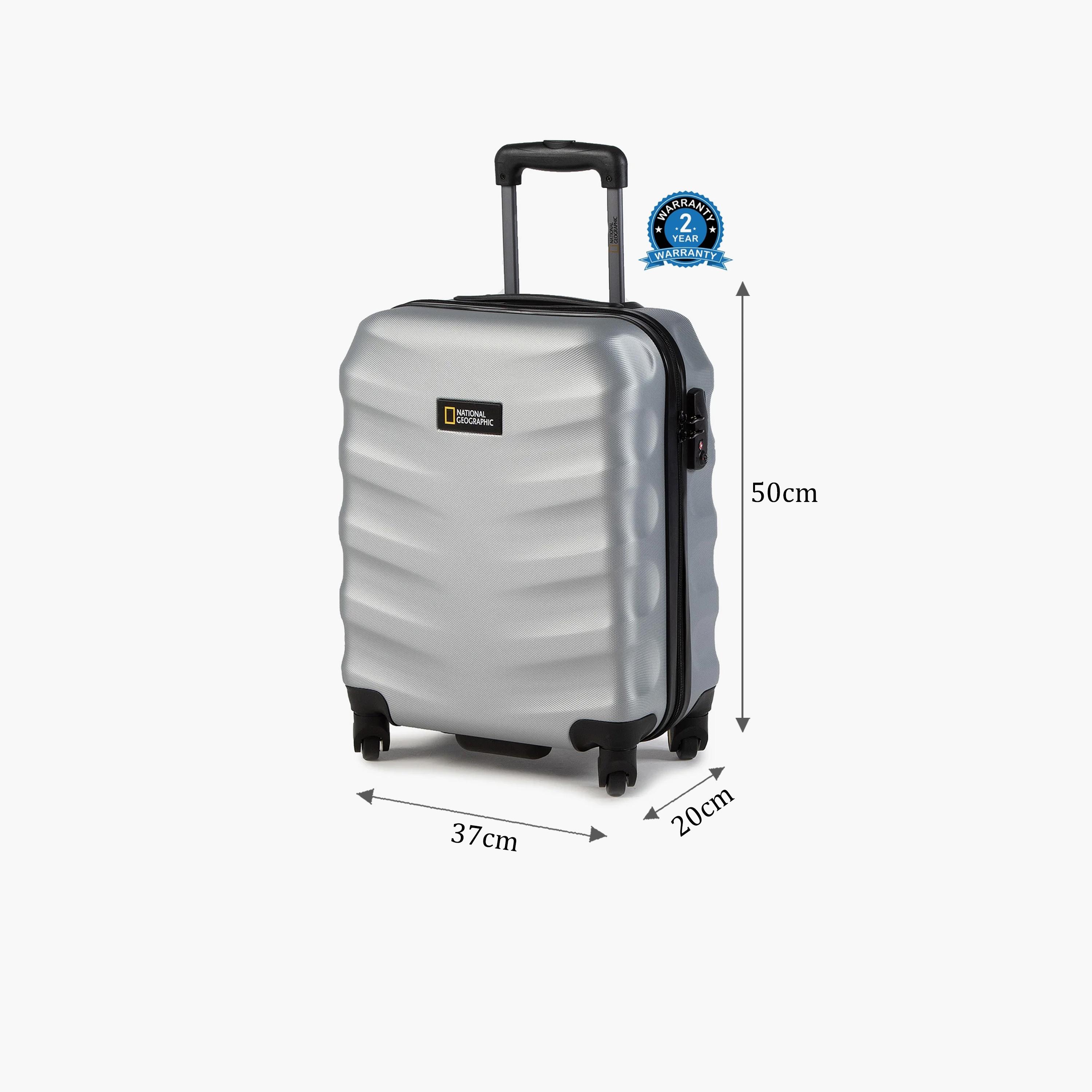NATIONAL GEOGRAPHIC Arete 50 CM Small Cabin ABS Hard Sided 4-Wheeler Spinner Trolley Bag with TSA Lock  | N135HA.49-travel-luggagesandbags-luggage-image-2