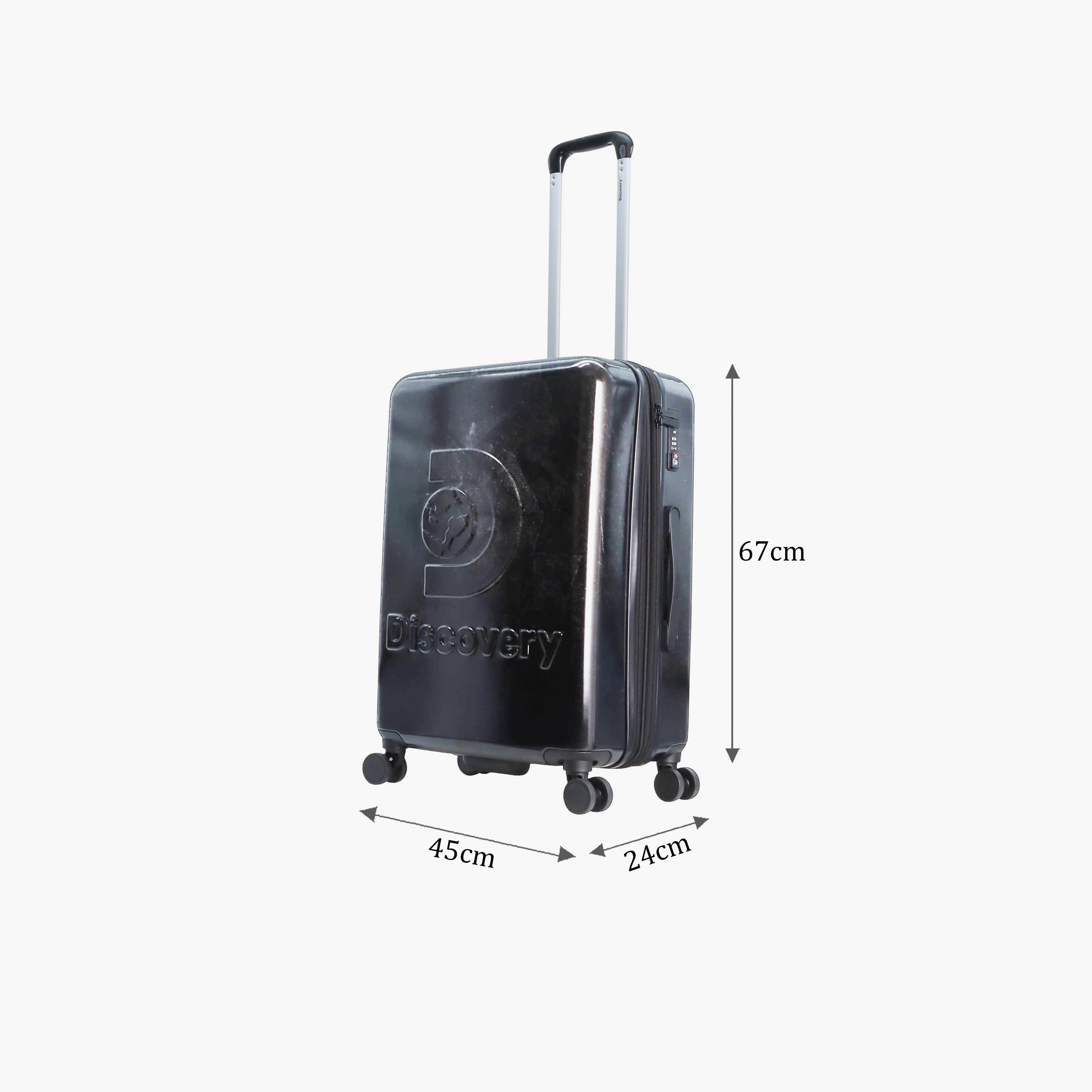Discovery Stone 67 CM Medium Check-in ABS Hard Sided 4-Wheeler Spinner Trolley Bag with TSA Lock  | DL18HA.60-travel-luggagesandbags-luggage-image-6