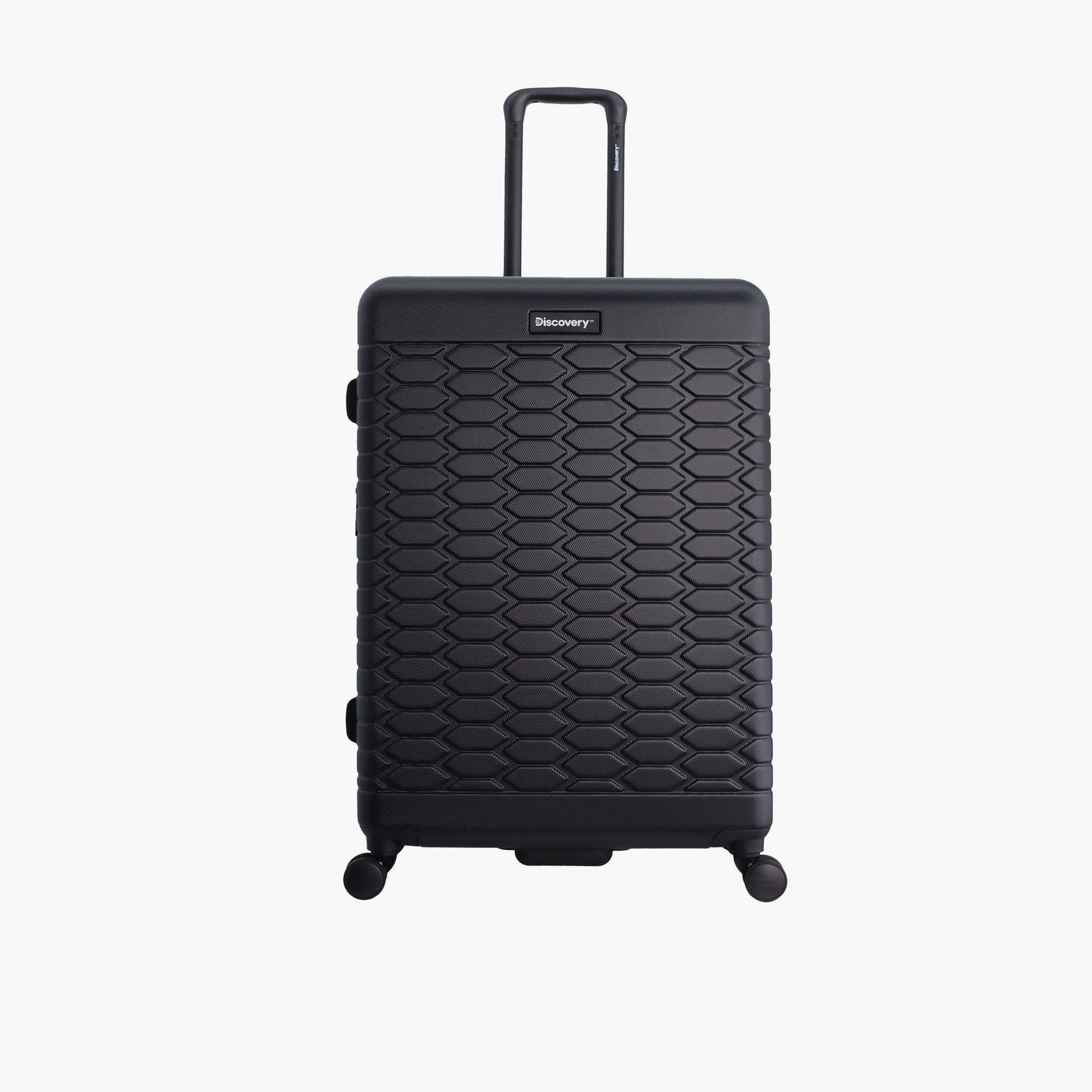 Discovery Reptile 78 CM Large Check-in ABS Hard Sided 4-Wheeler Spinner Trolley Bag with TSA Lock  | D004HA.71-travel-luggagesandbags-luggage-image-1
