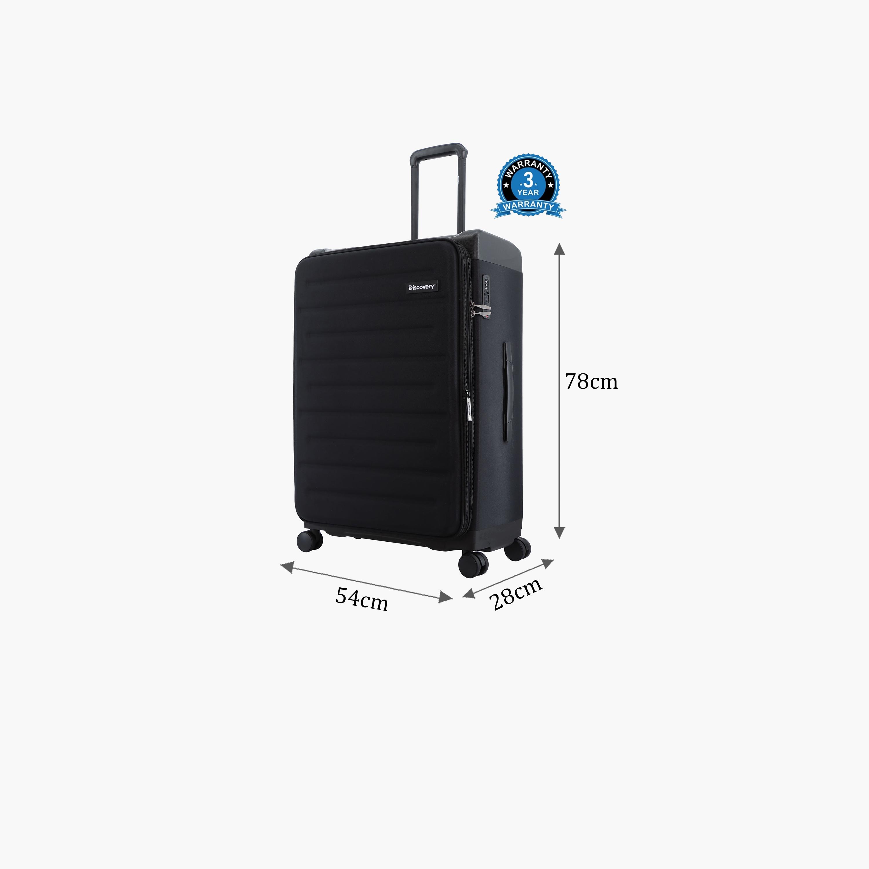 ديسكفري- شنطة سفر صلبة بوليستر موشن بأربع عجلات مع قفل TSA  | DL14HA.71-travel-luggagesandbags-luggage-image-2