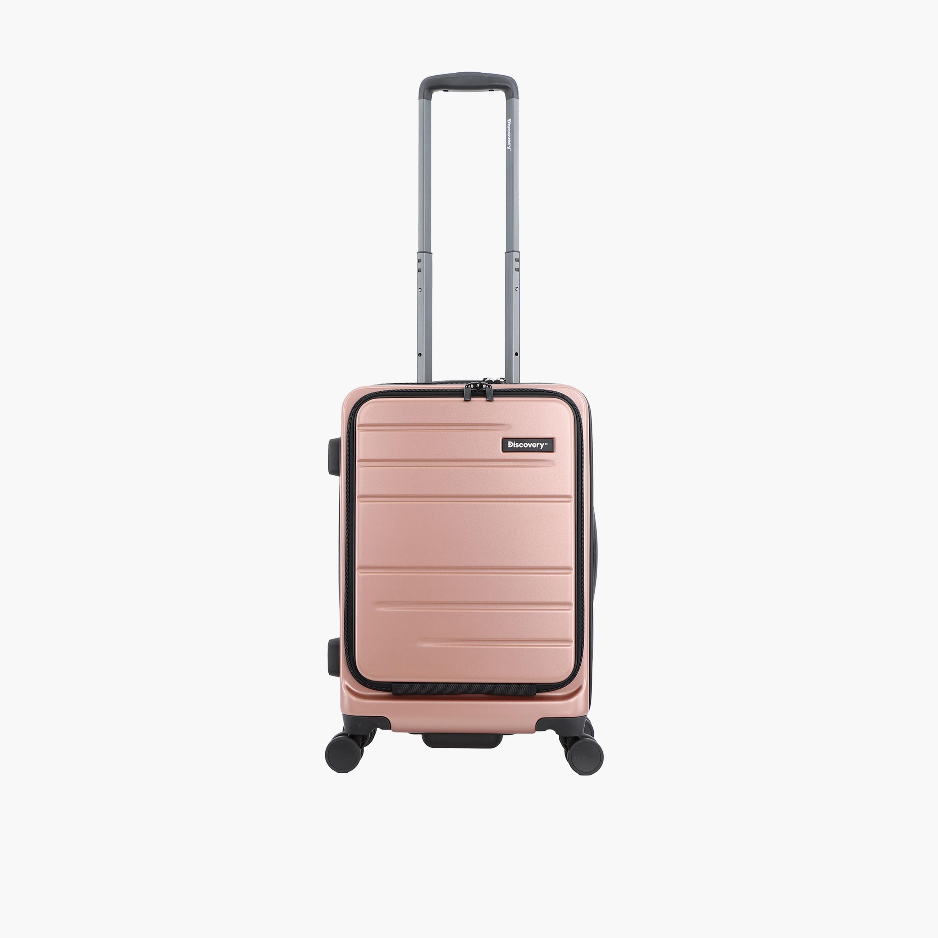 Discovery Patrol 50 CM Small Cabin Polycarbonate with ABS Hard Sided 4-Wheeler Spinner Trolley Bag with TSA Lock  | D003HA.49-travel-luggagesandbags-luggage-image-1