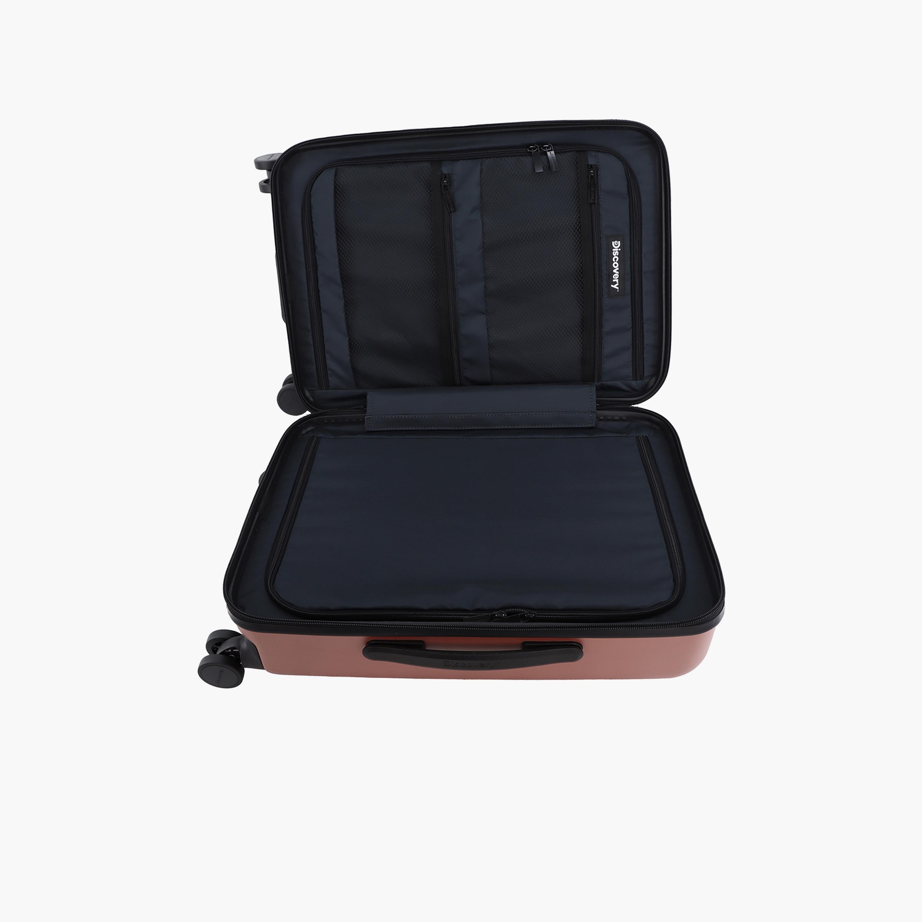 Discovery Patrol 50 CM Small Cabin Polycarbonate with ABS Hard Sided 4-Wheeler Spinner Trolley Bag with TSA Lock  | D003HA.49-travel-luggagesandbags-luggage-image-10