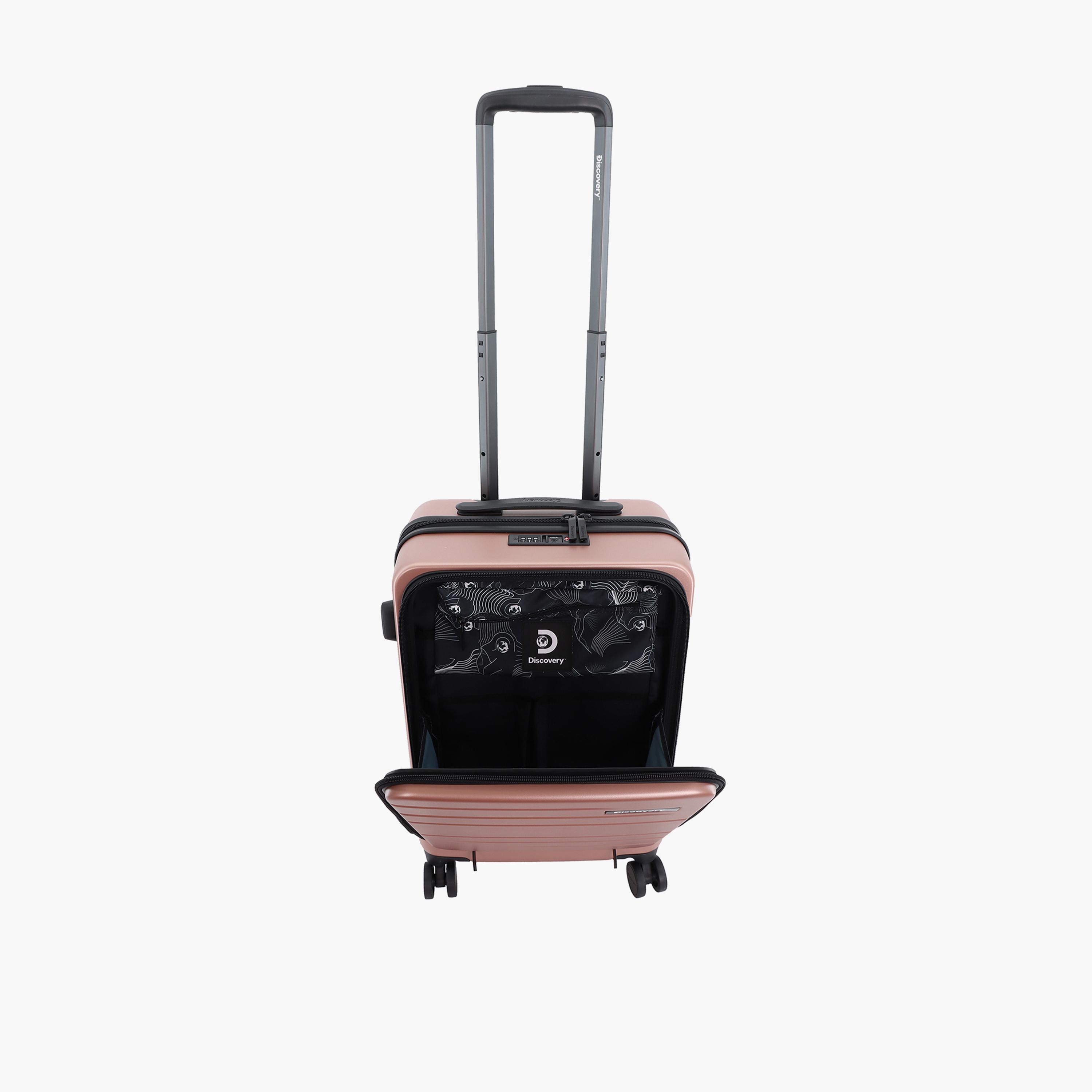 Discovery Patrol 50 CM Small Cabin Polycarbonate with ABS Hard Sided 4-Wheeler Spinner Trolley Bag with TSA Lock  | D003HA.49-travel-luggagesandbags-luggage-image-9